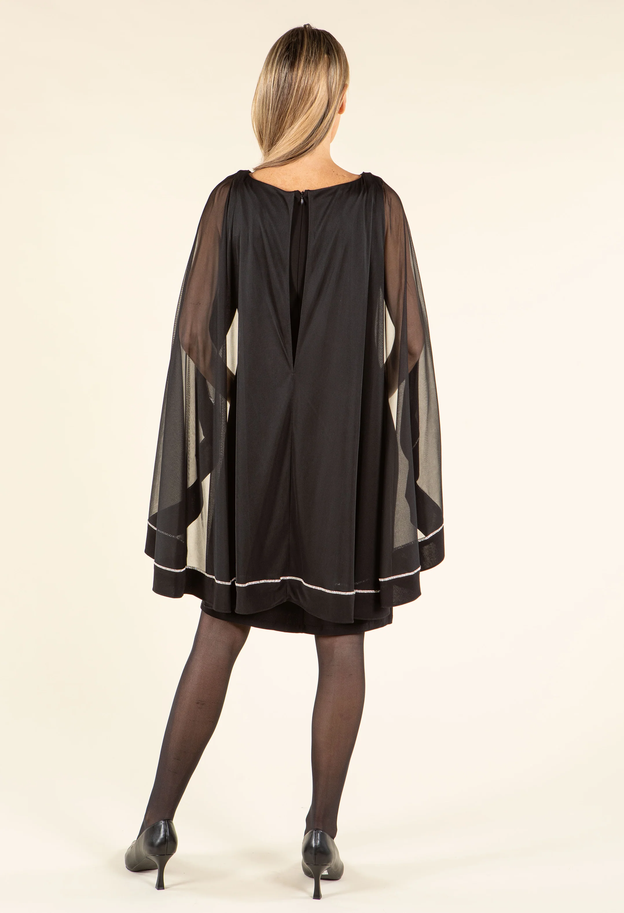 2 in 1 Diamante Trim Dress - Image 5