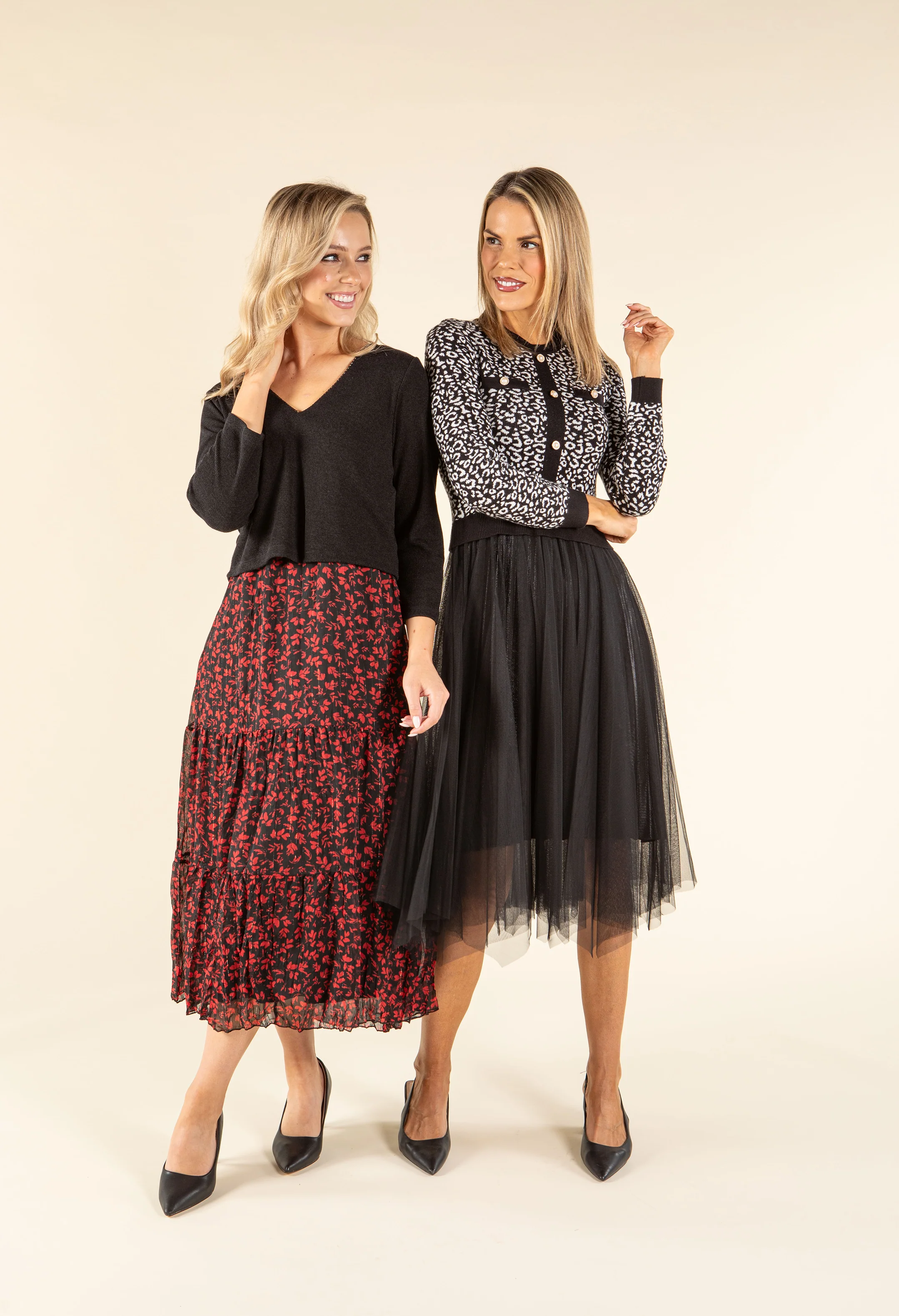 2 in 1 Look Floral Dress - Image 3