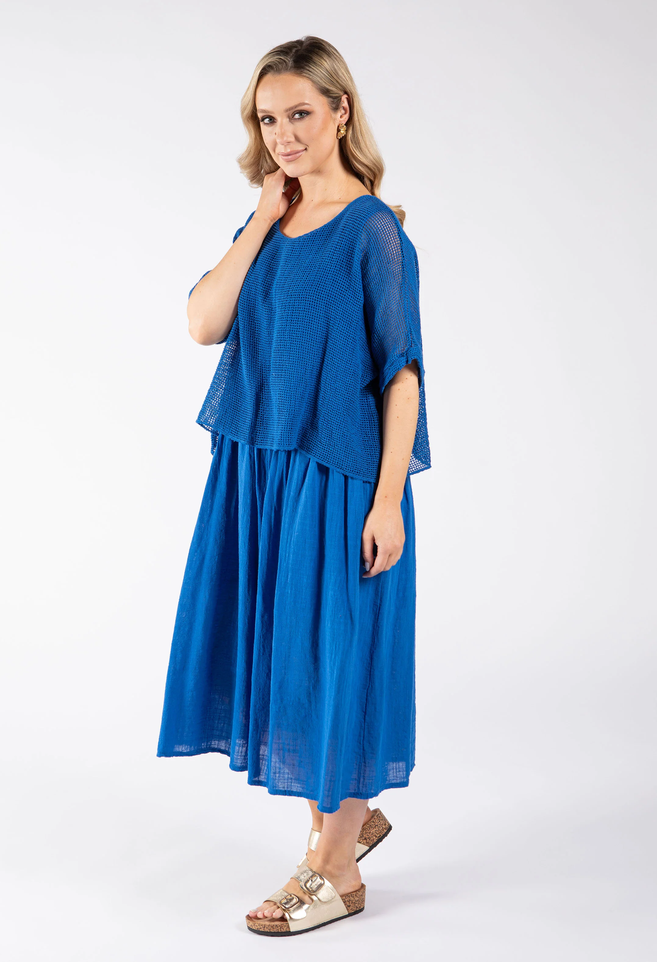 2 in 1 Summer Midi Dress - Image 11