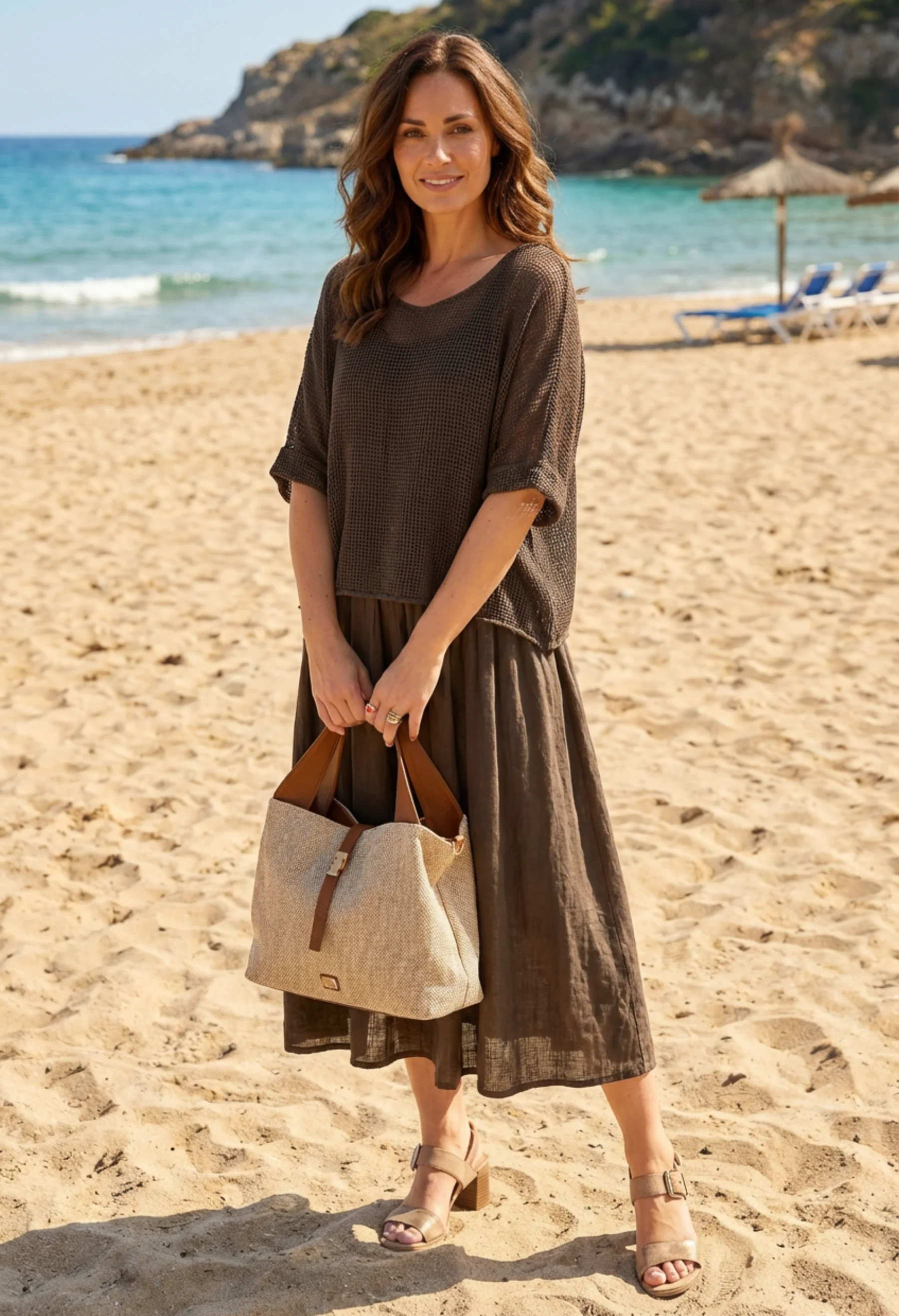 2 in 1 Summer Midi Dress - Image 13