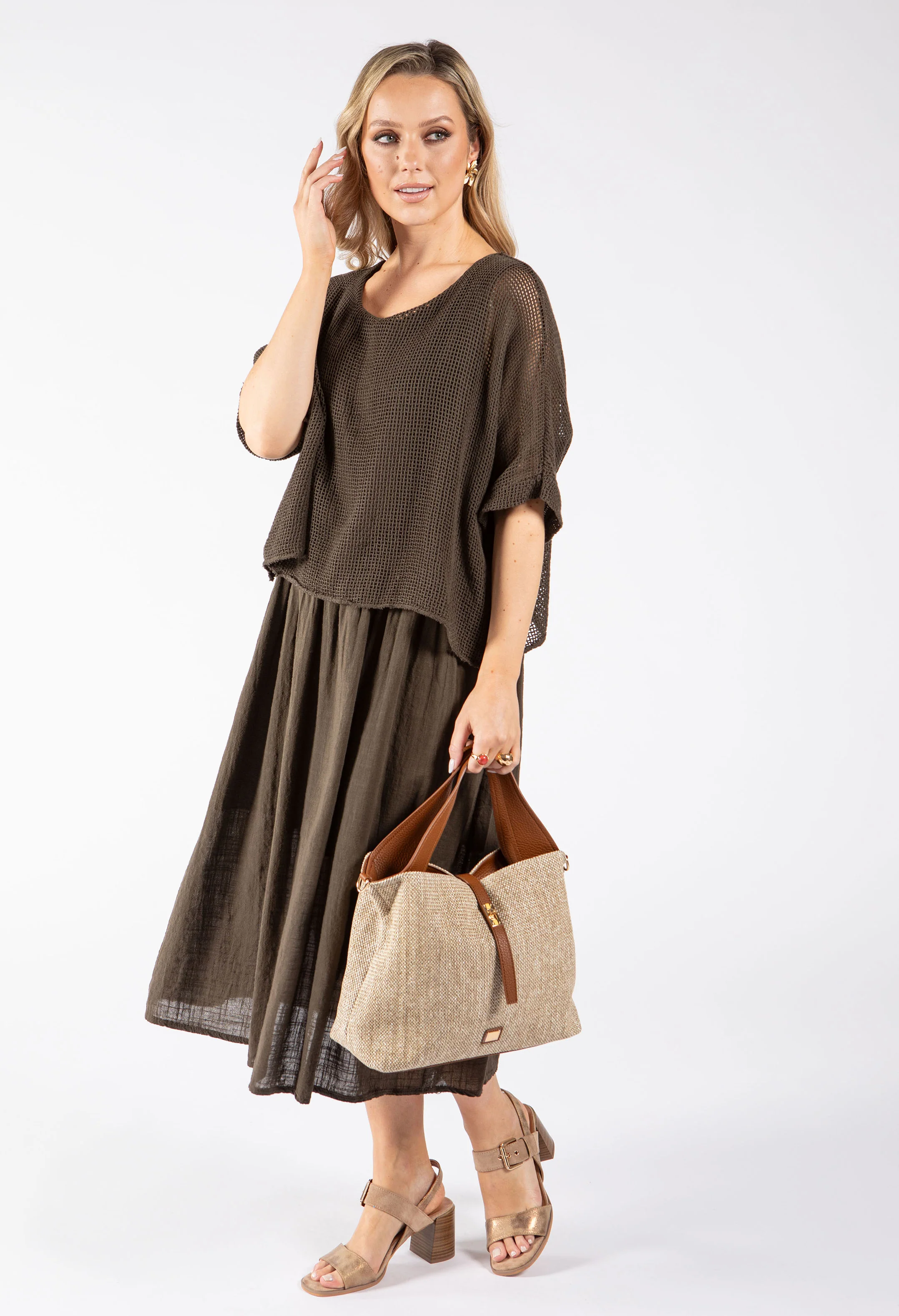 2 in 1 Summer Midi Dress - Image 14