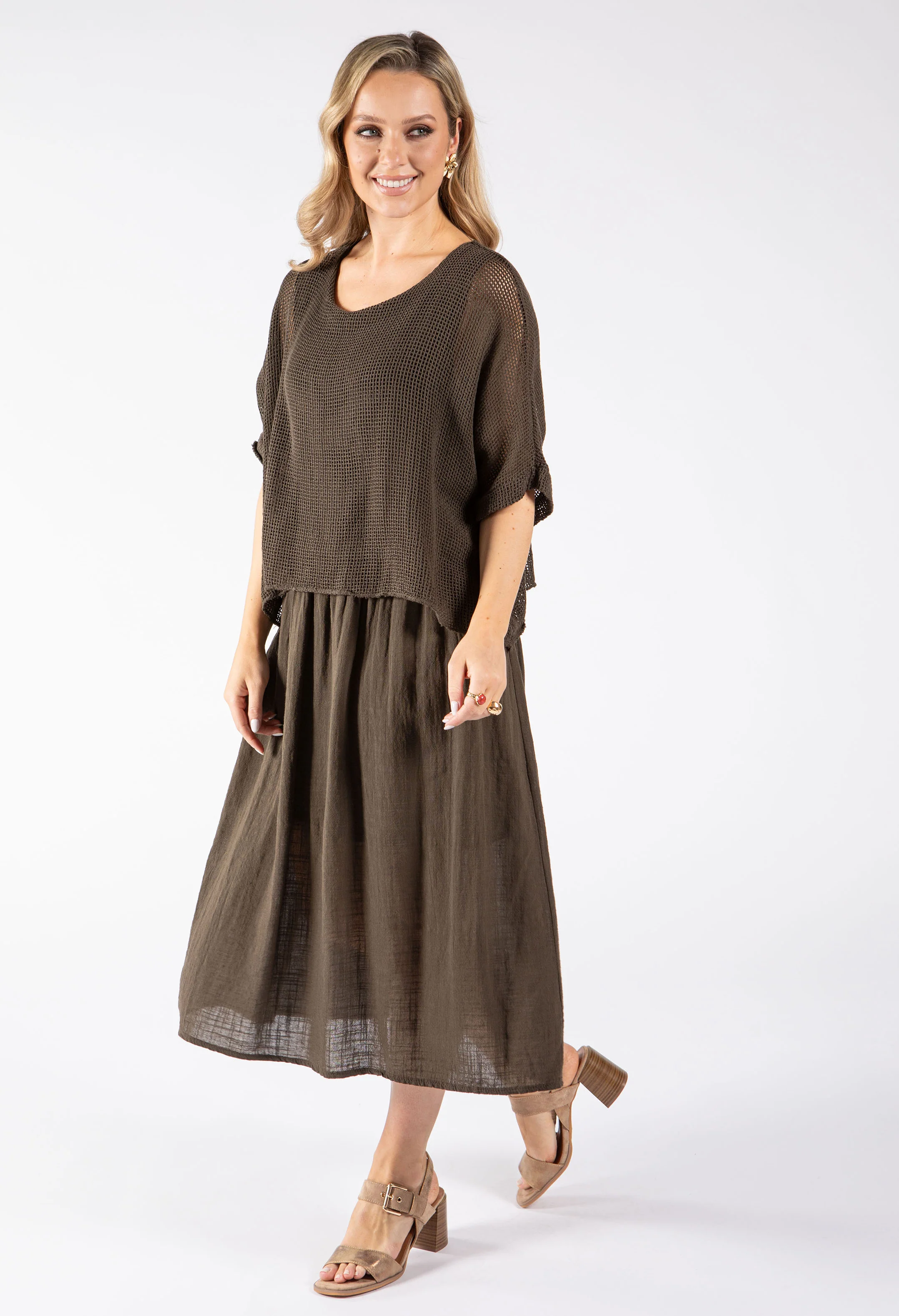 2 in 1 Summer Midi Dress - Image 17
