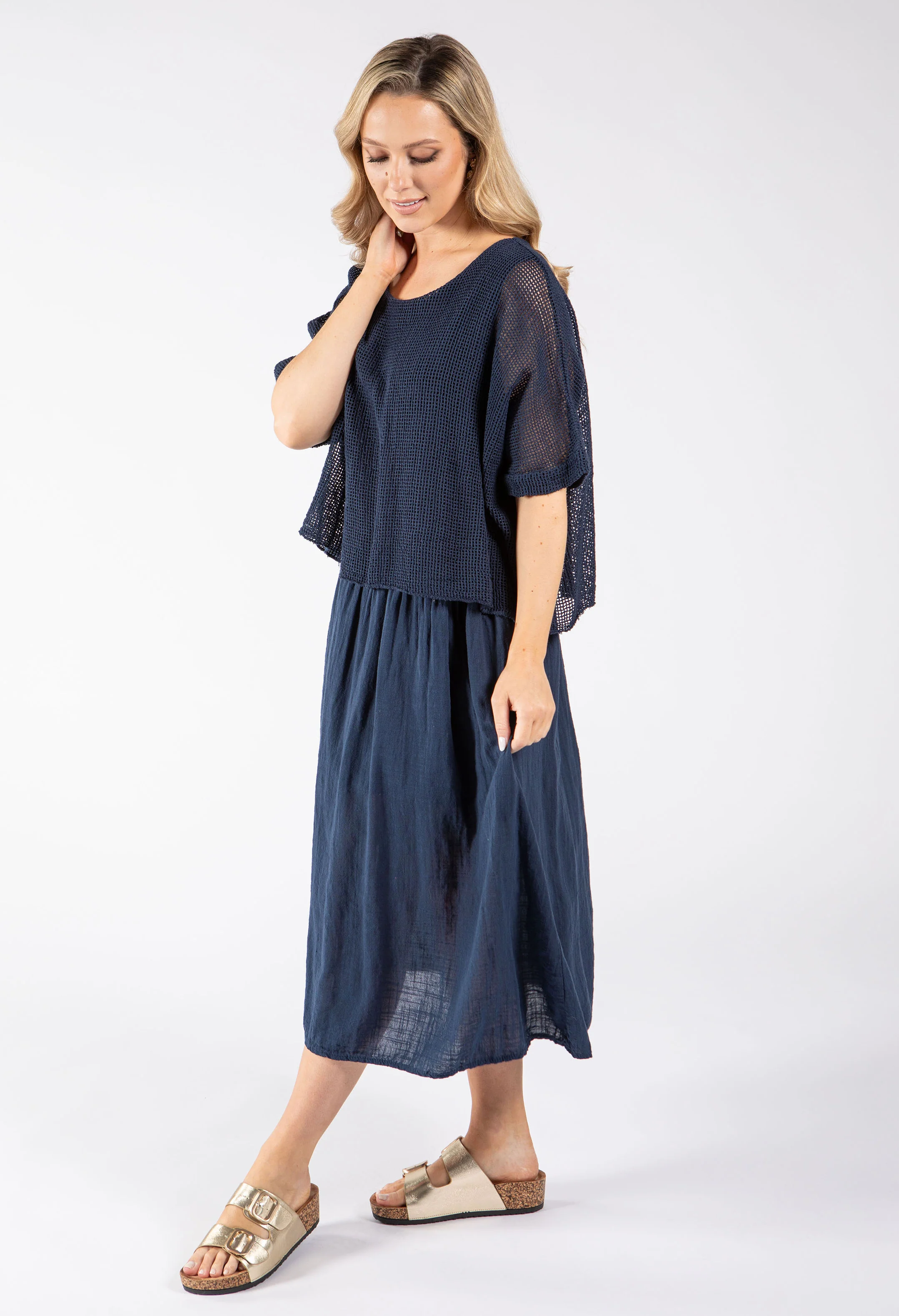 2 in 1 Summer Midi Dress - Image 29