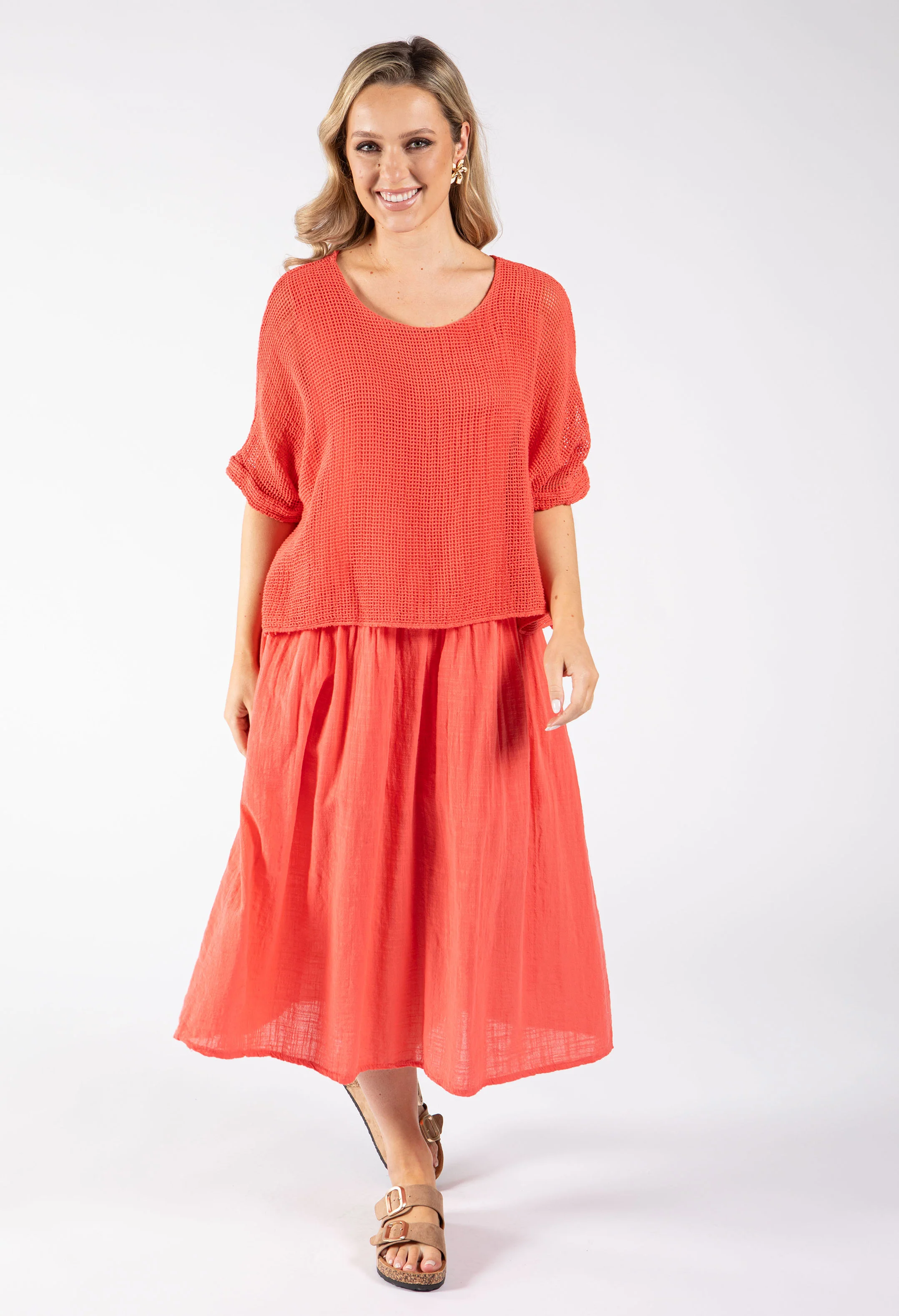 2 in 1 Summer Midi Dress - Image 3