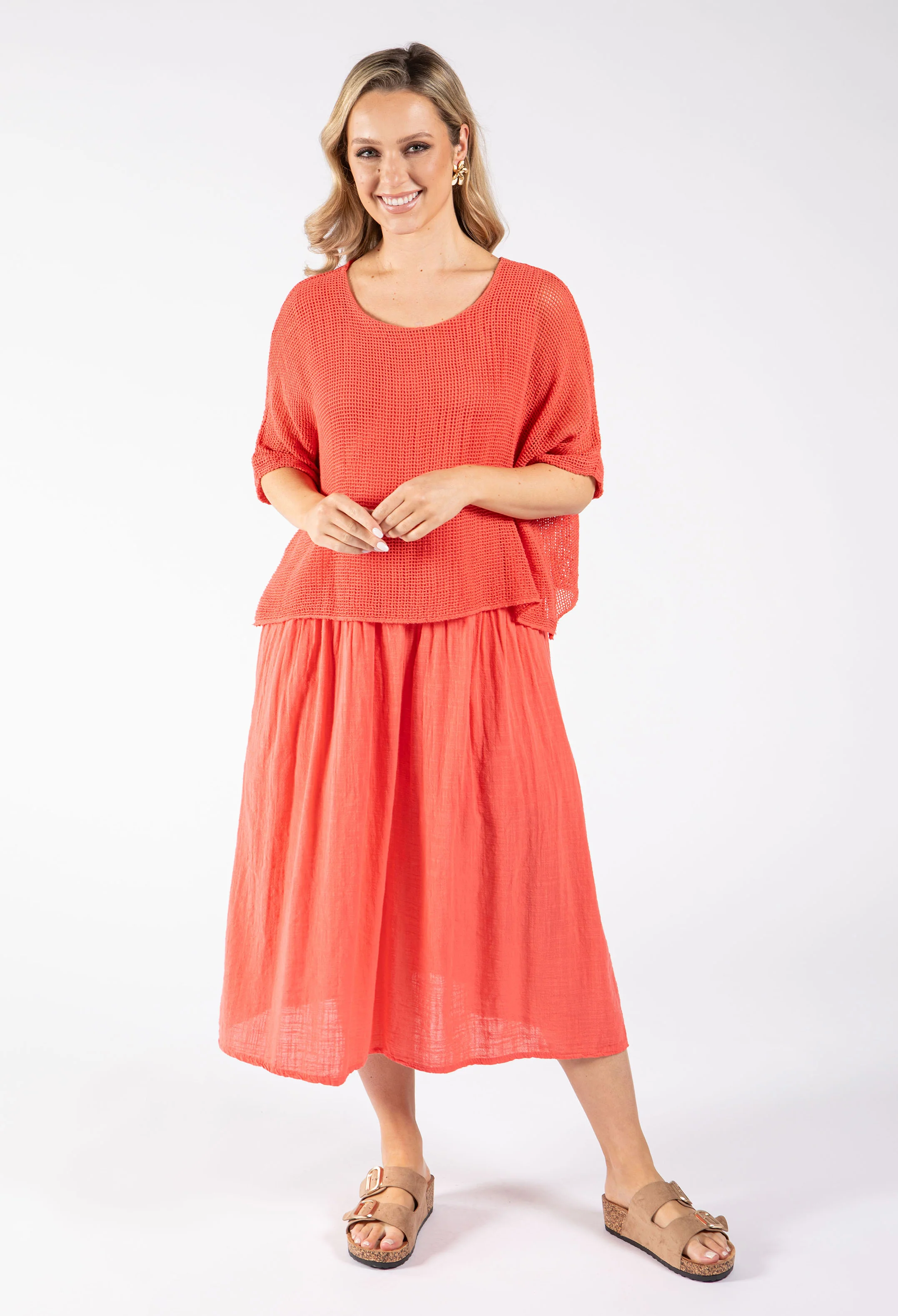 2 in 1 Summer Midi Dress - Image 4
