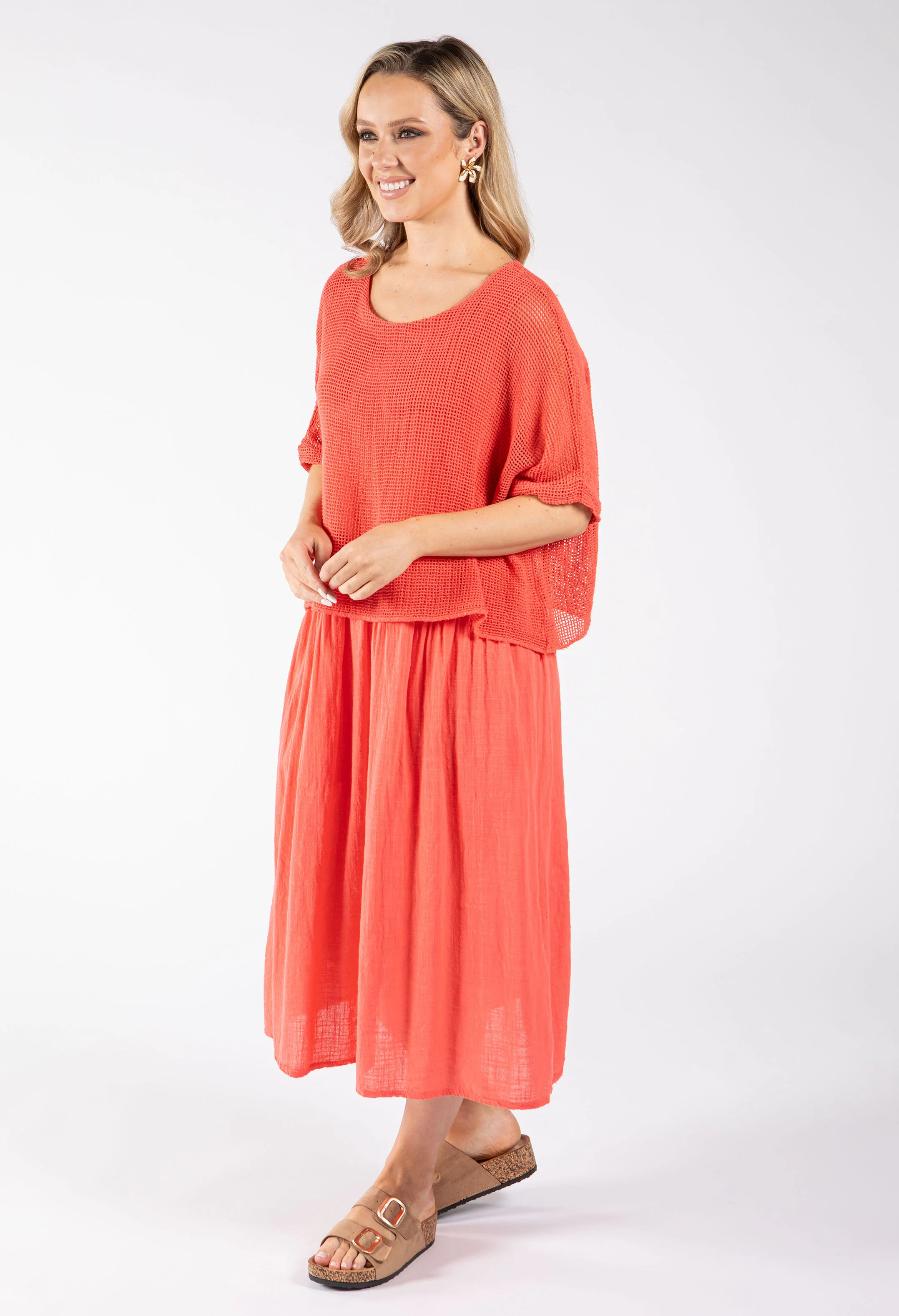 2 in 1 Summer Midi Dress - Image 5