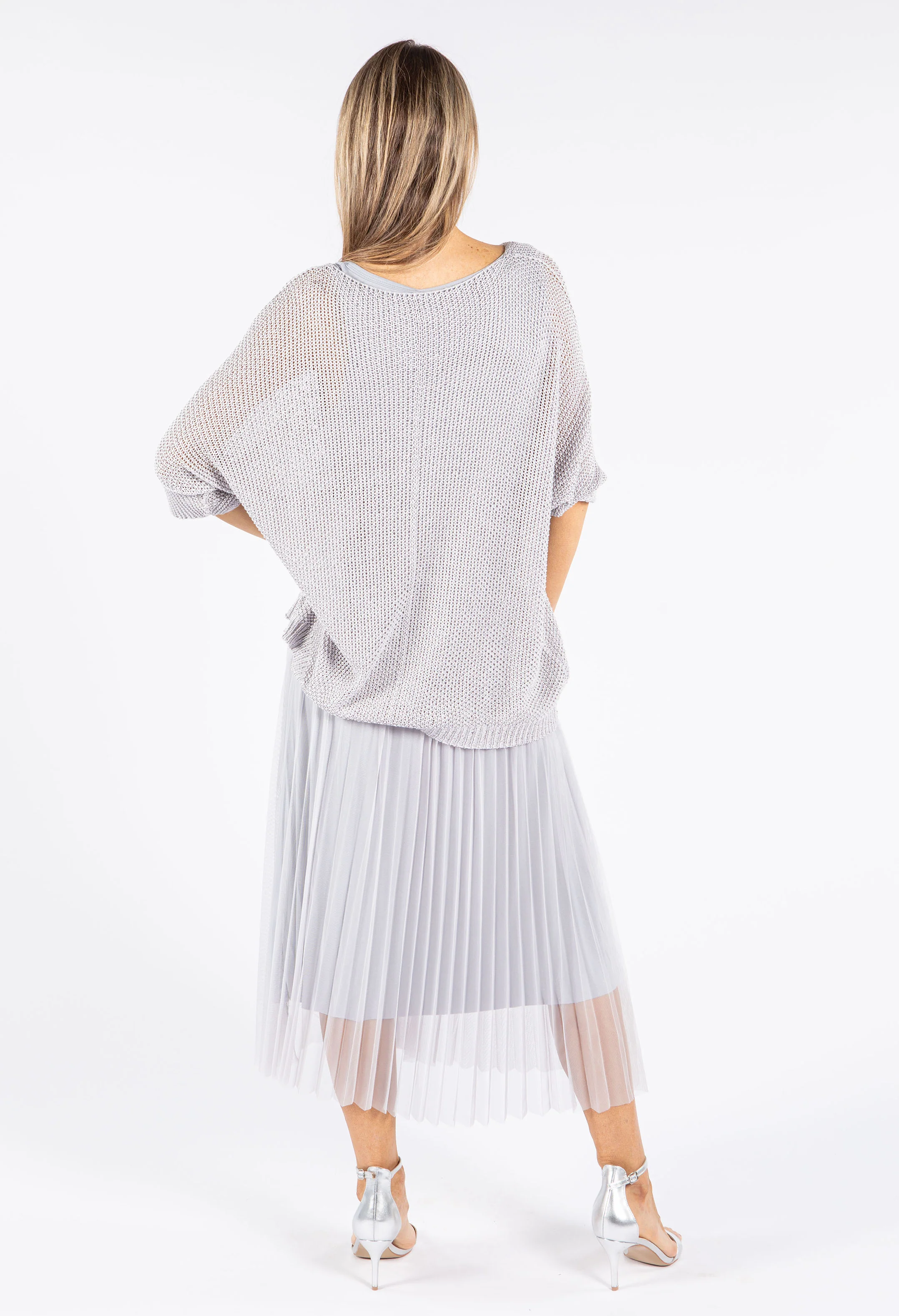 2 Piece Plisse Dress - Image 5