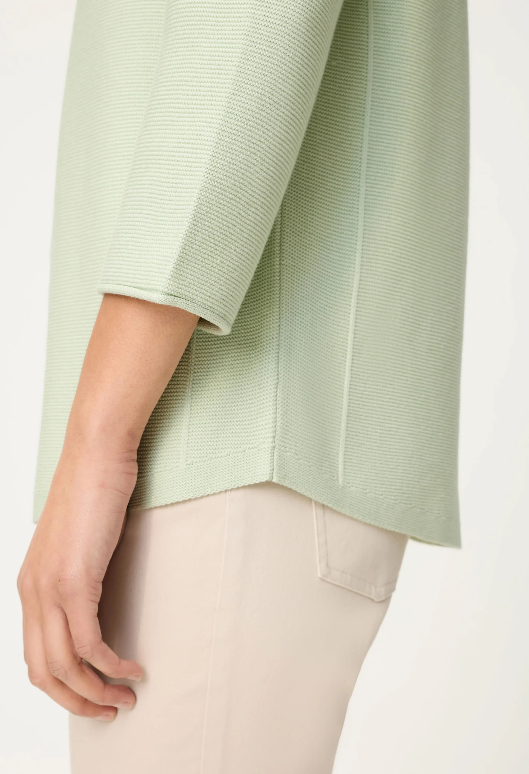 3/4 Sleeve Knit Jumper - Image 2
