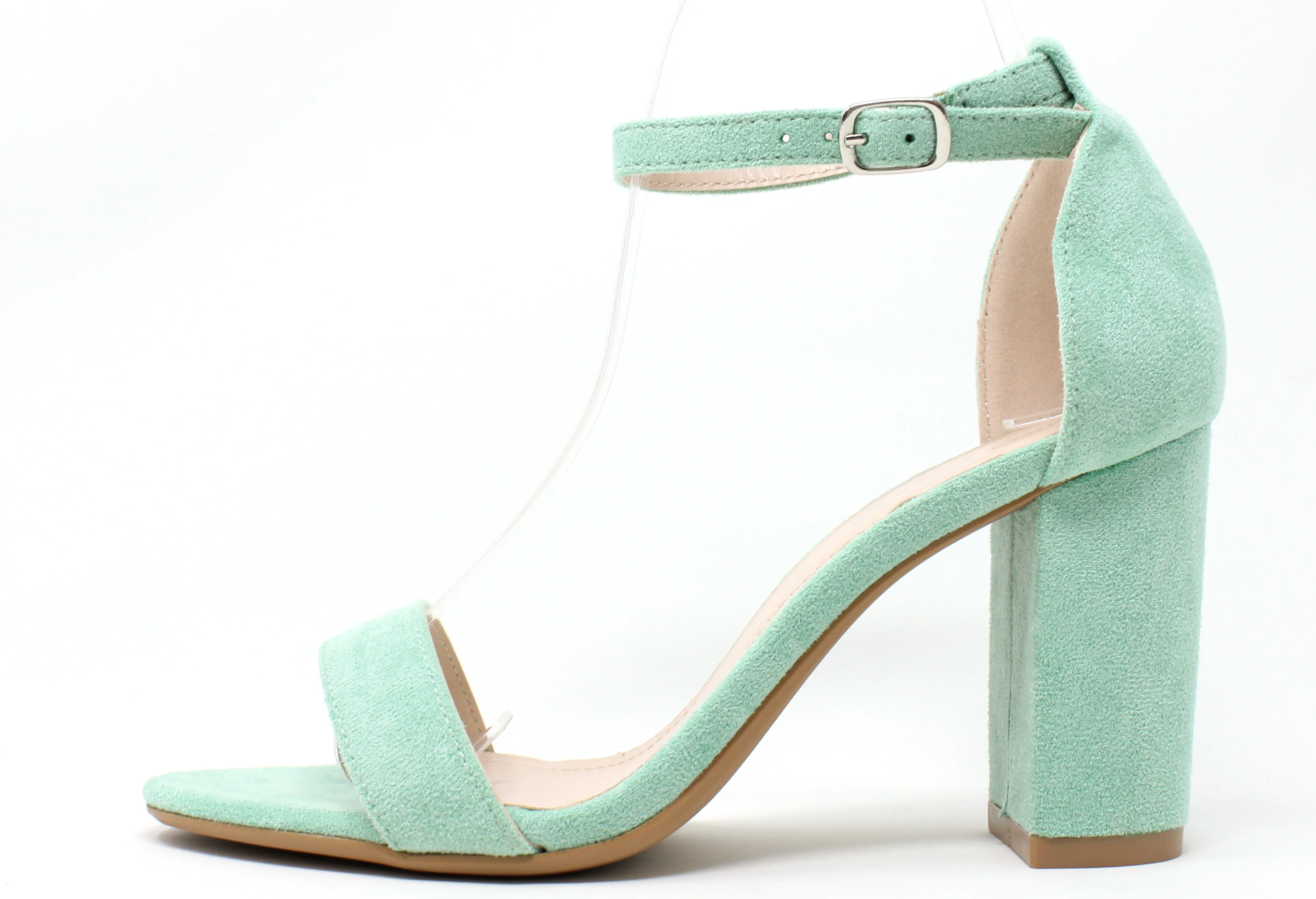 Microfibre Block Heel - Image 10