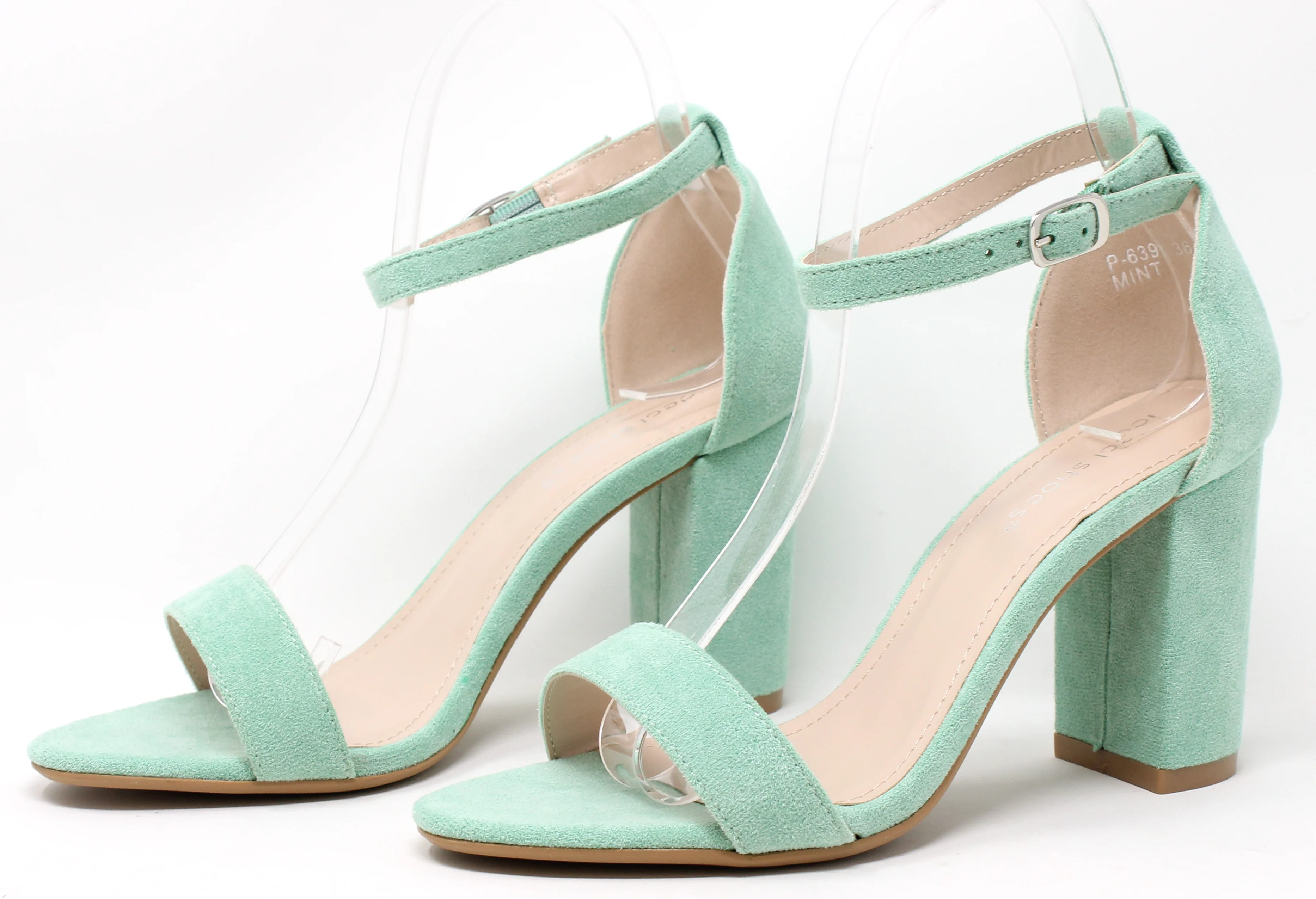 Microfibre Block Heel - Image 12