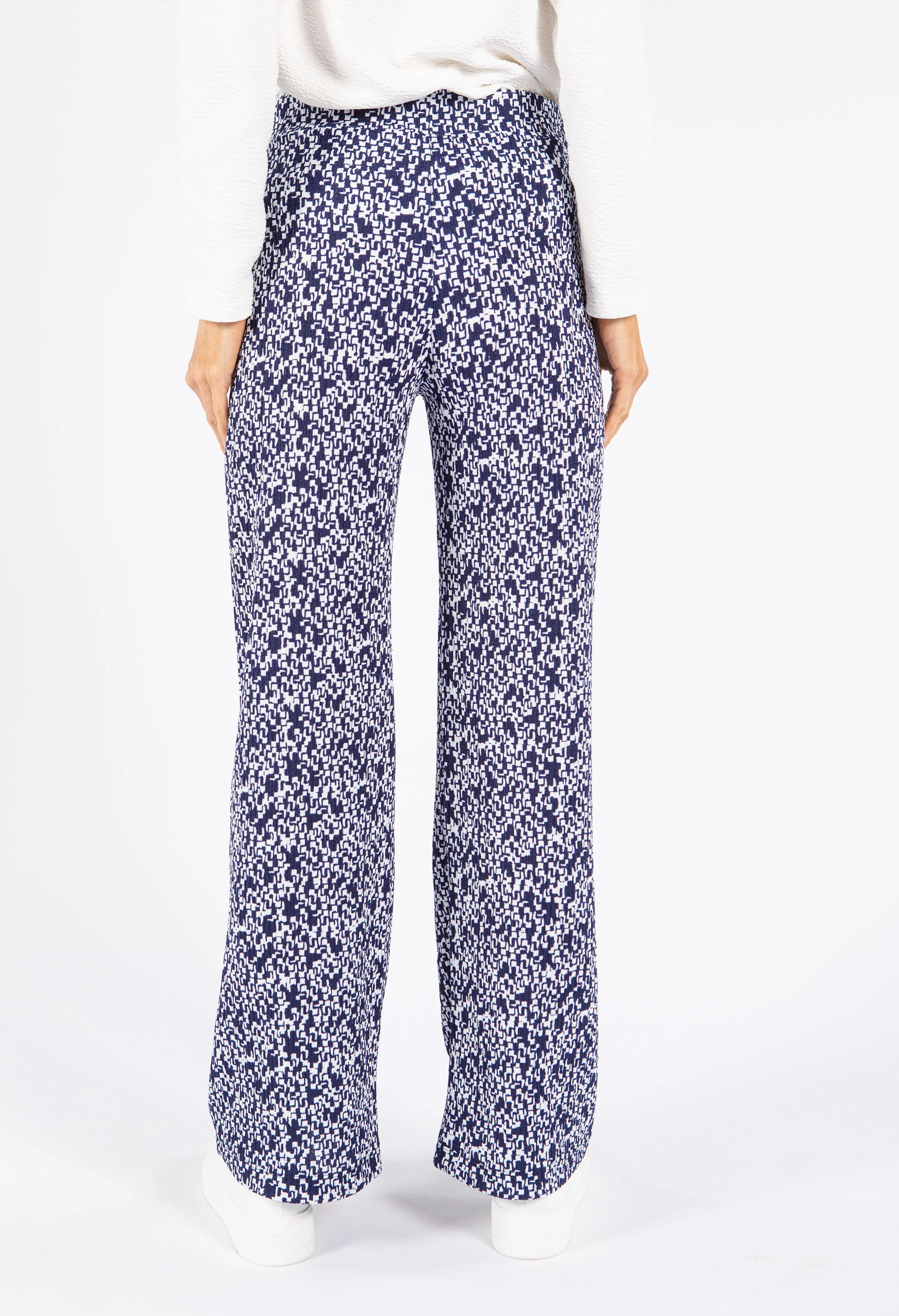70's Inspired Print Trousers - Image 5