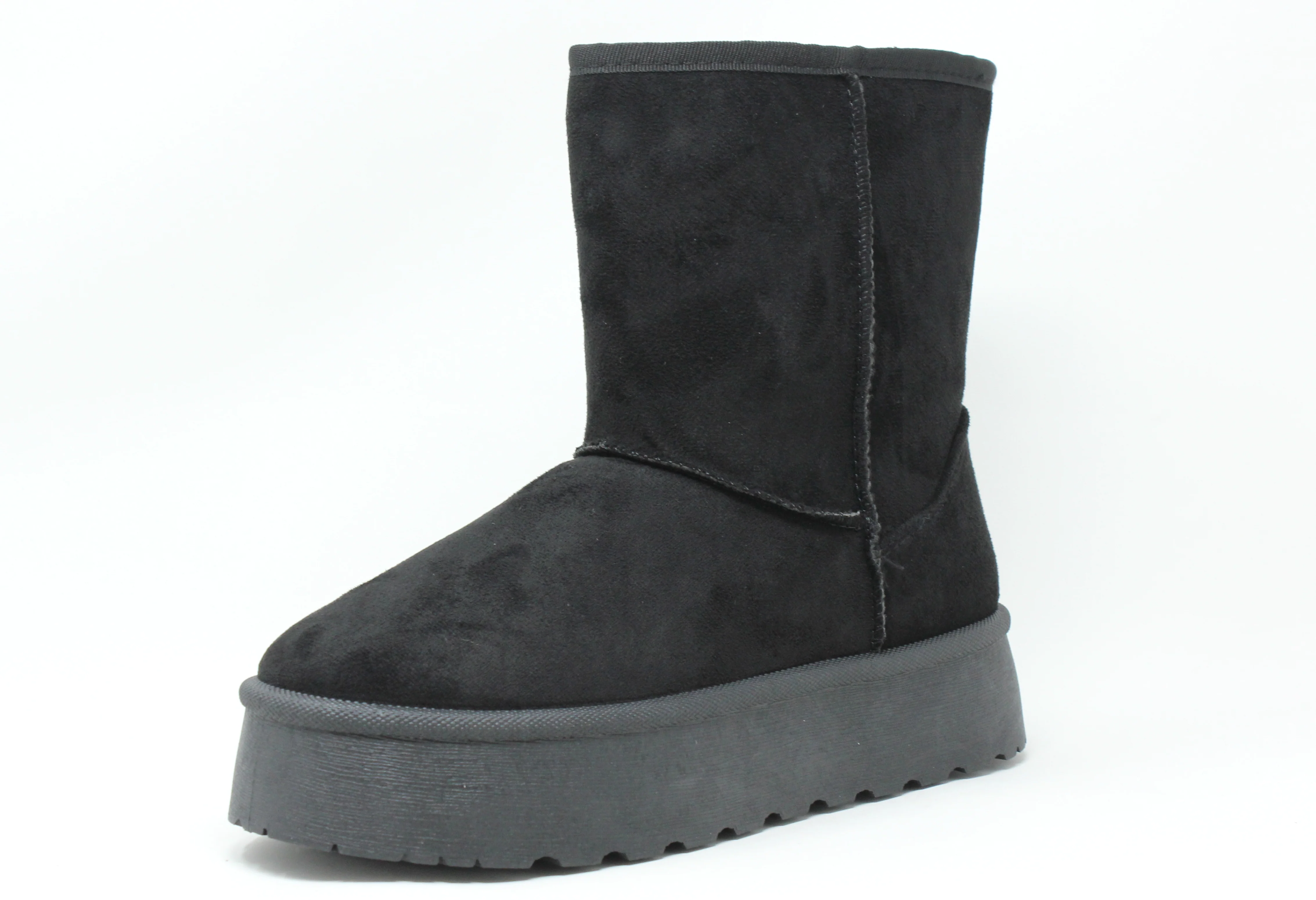 PLATFORM FAUX FUR LINED BOOT - Image 5