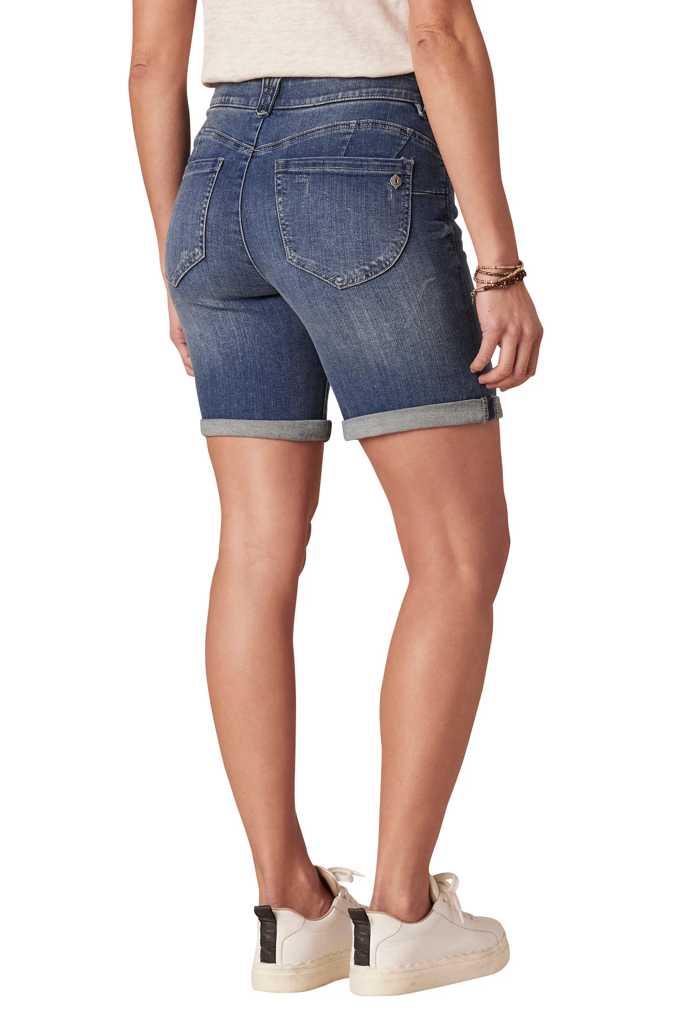 "Ab"solution® Denim Shorts - Image 3