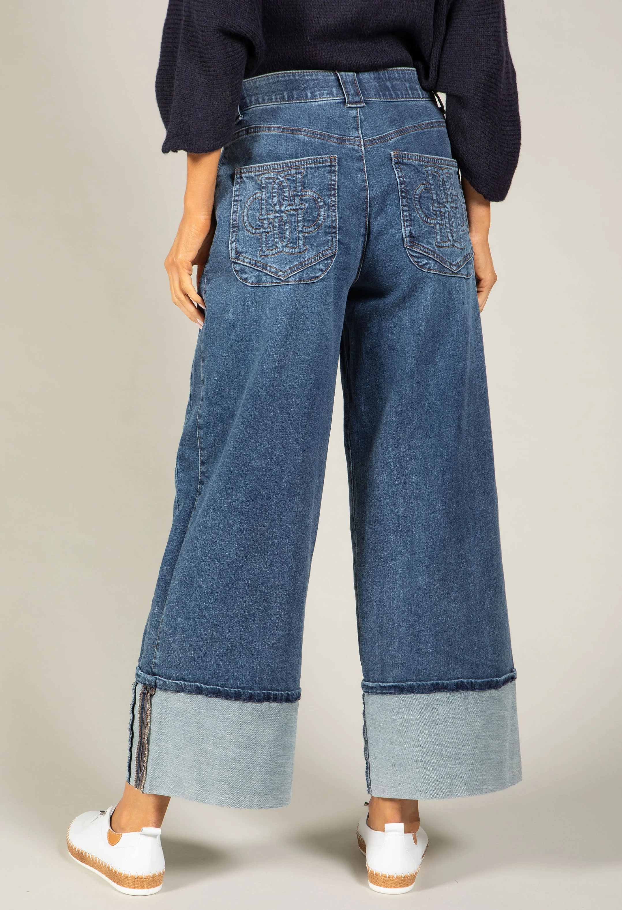 "Ab"solution® Skyrise Wide Leg Jeans - Image 4
