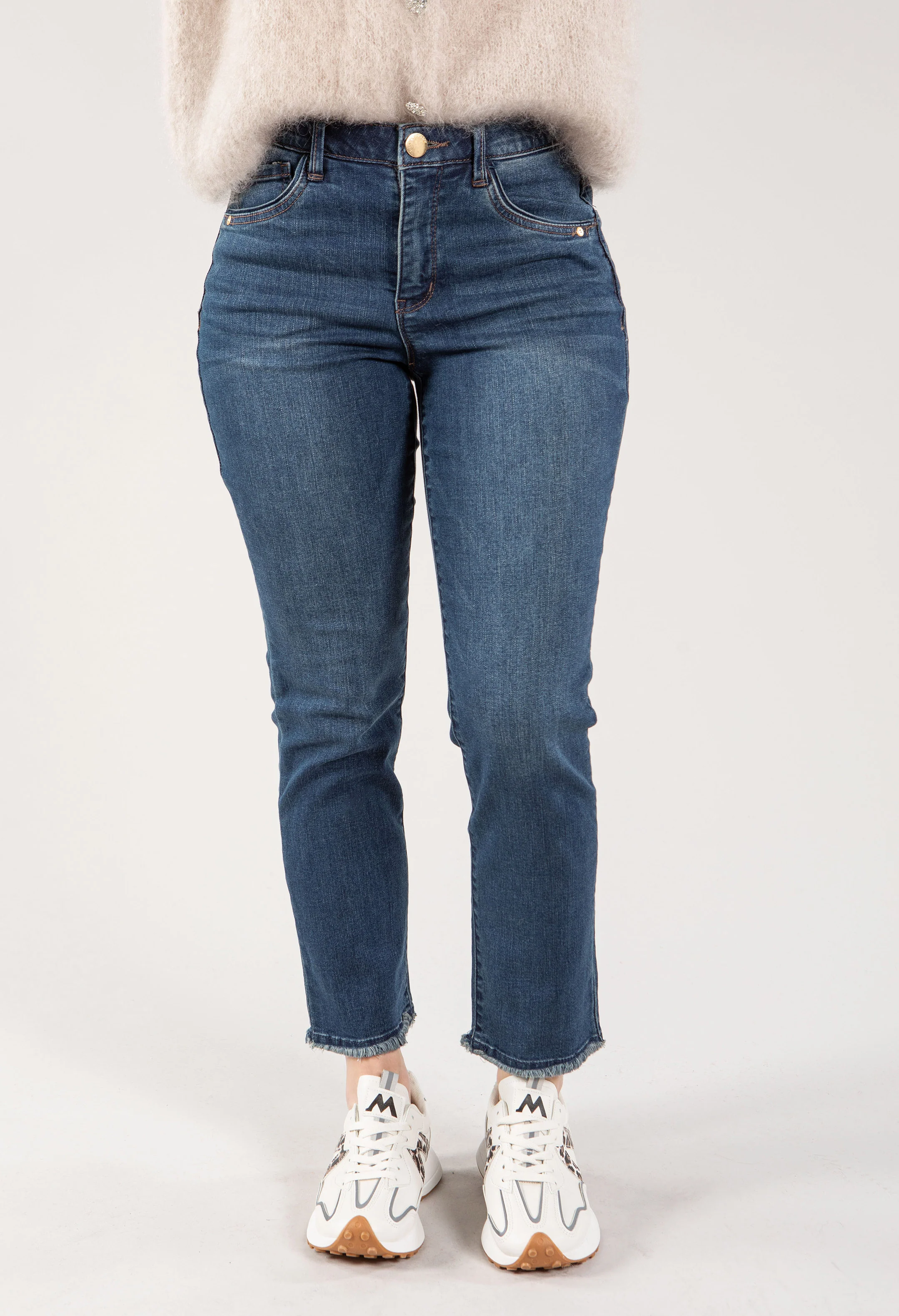 "Ab"solution High Rise Slim Straight Jean - Image 2
