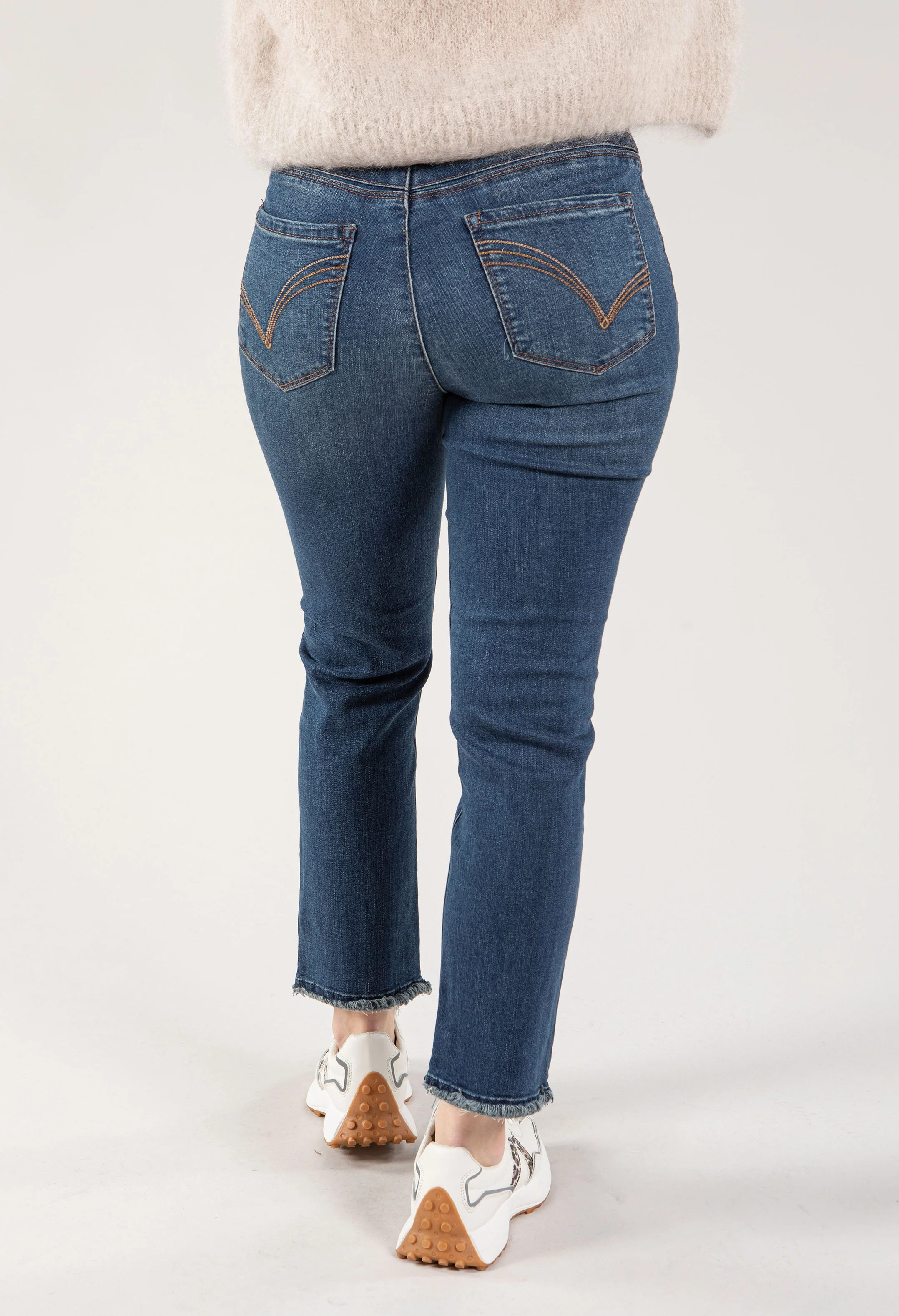 "Ab"solution High Rise Slim Straight Jean - Image 4