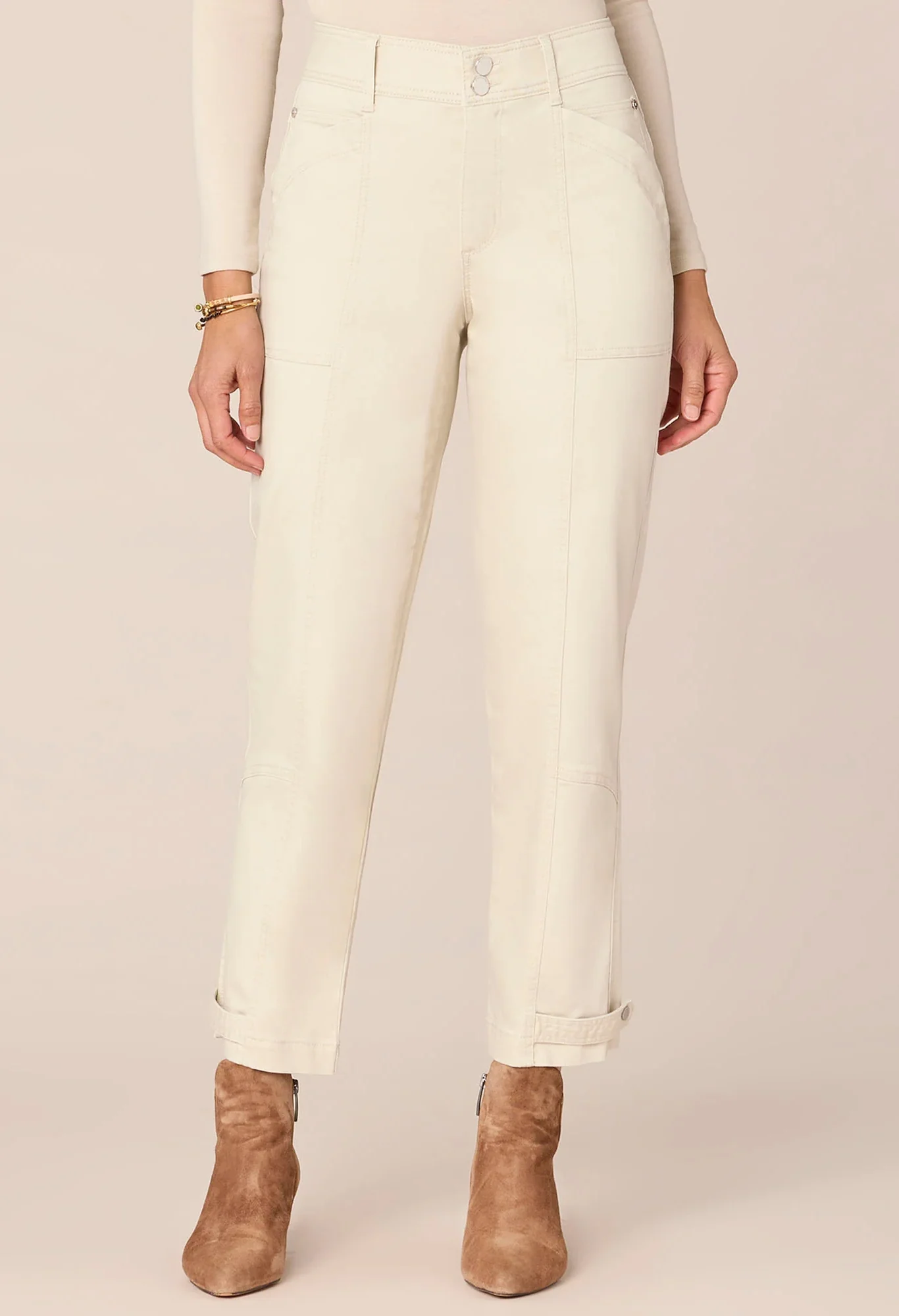 "Ab"solution High Rise Tapered Utility Trouser - Image 4