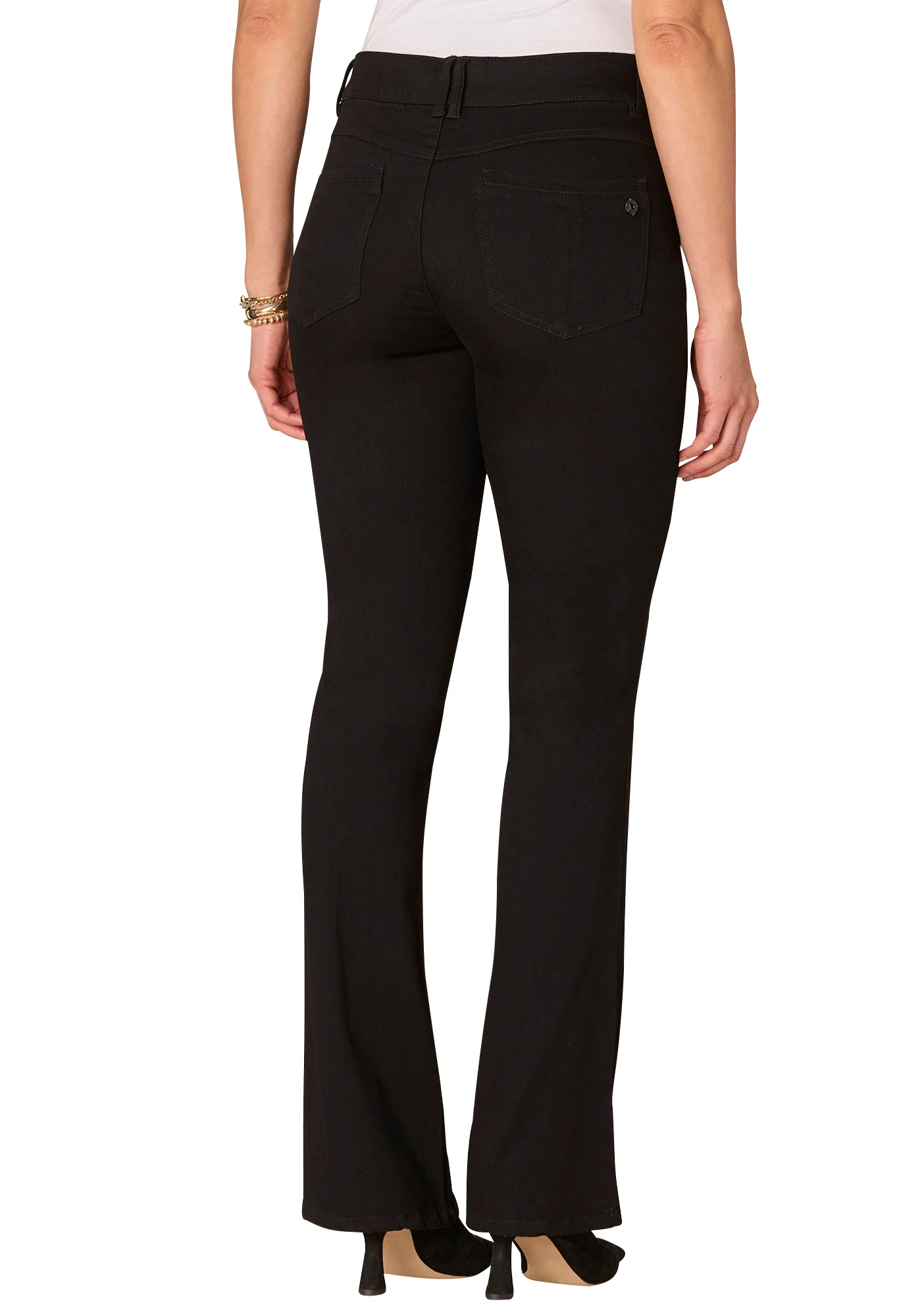 "Ab"solution Itty Bitty Bootcut Jeans - Image 3