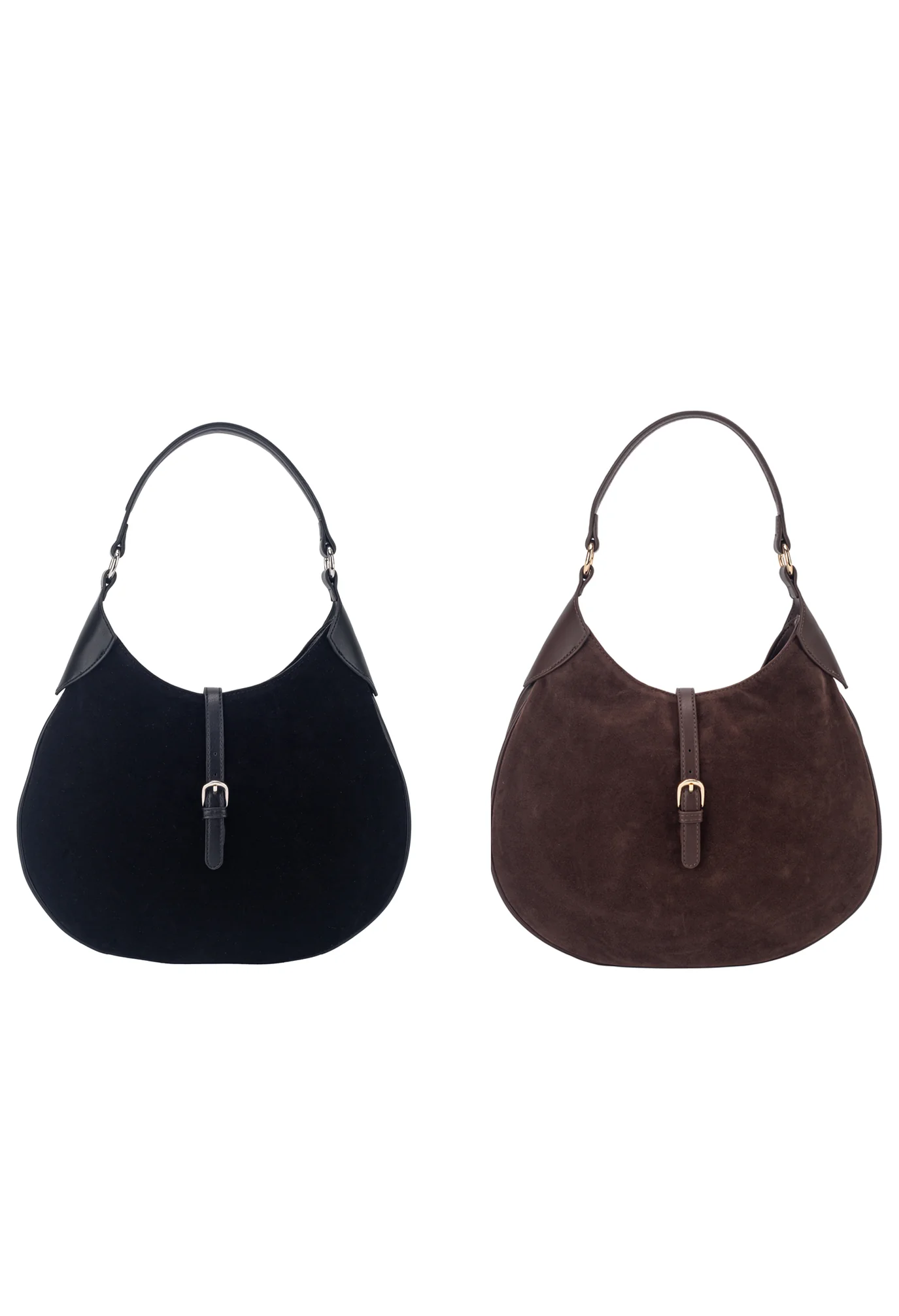 Amandine Curved Hobo Bag - Image 6