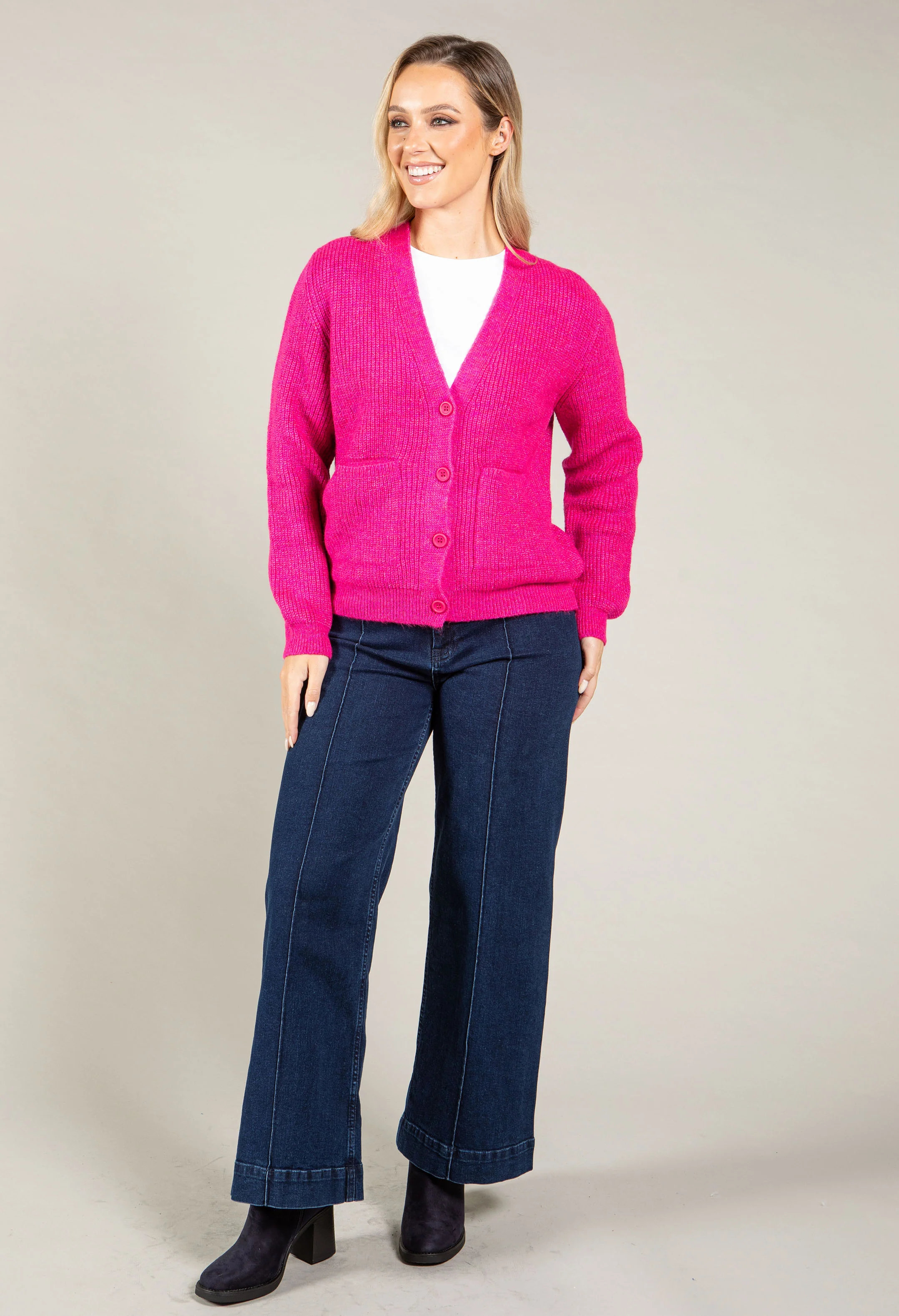 Amelia V-Neck Cardigan - Image 10