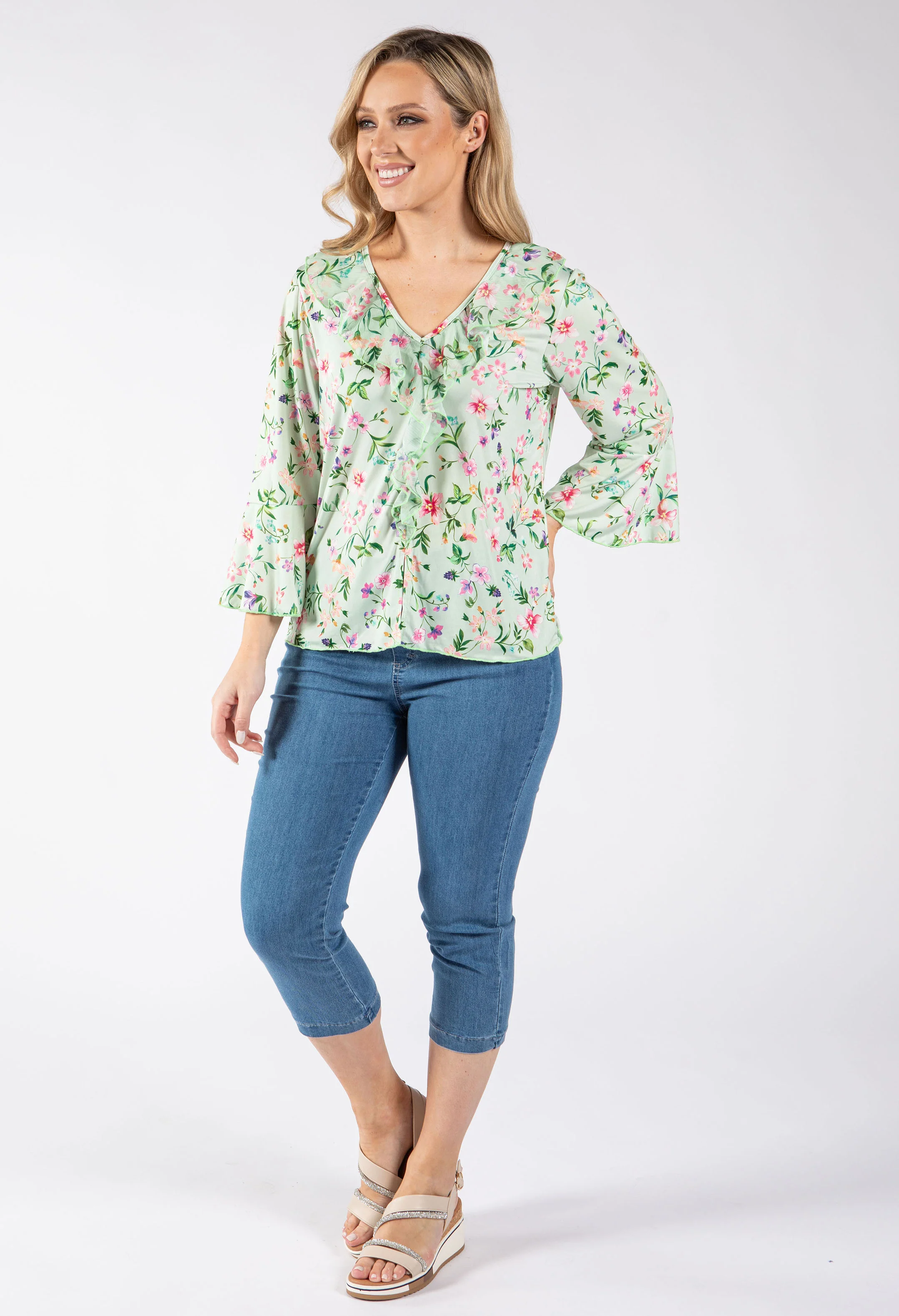 Angelika Jump In Capri Trousers