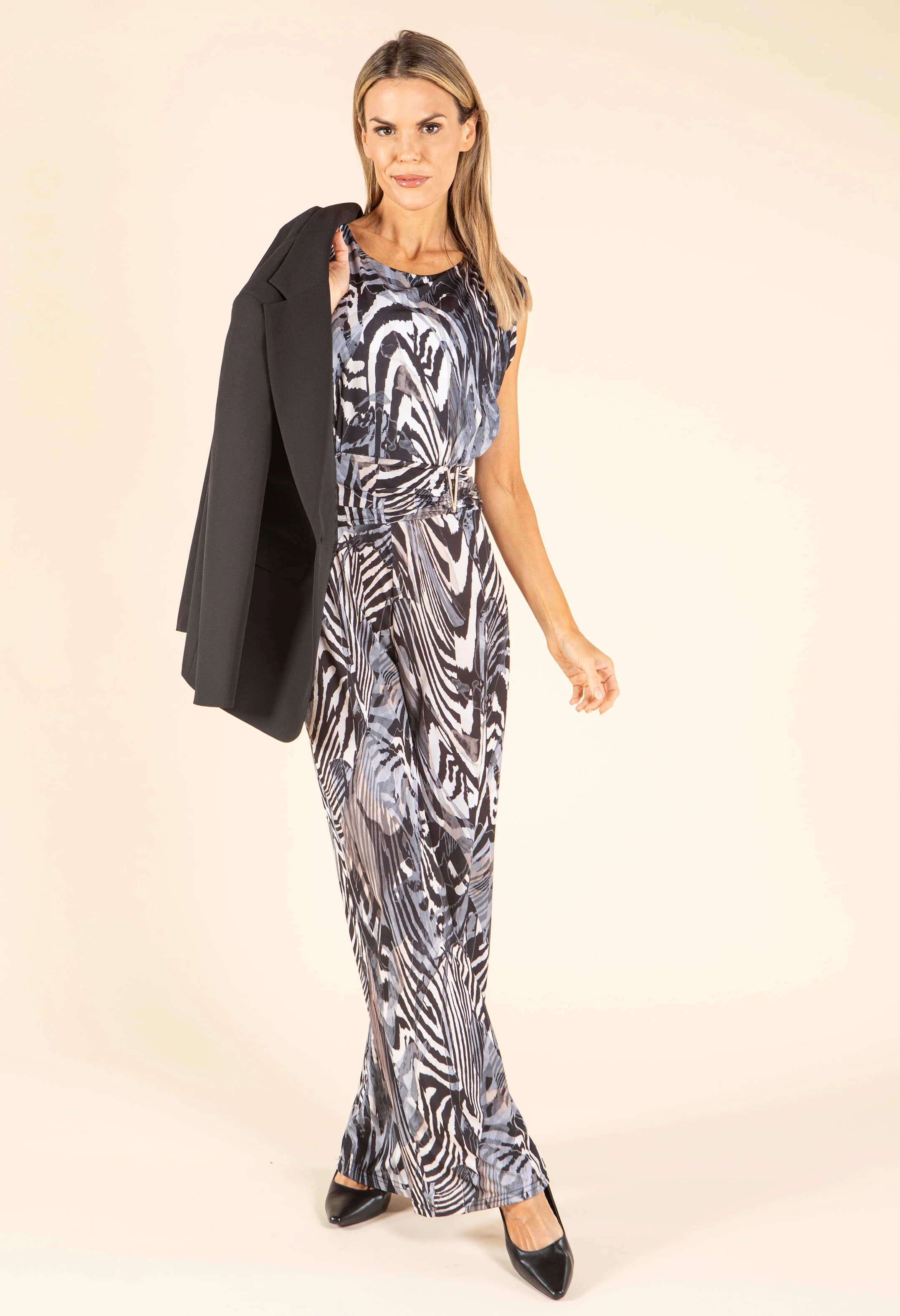 Animal Print Jumpsuit - Image 2