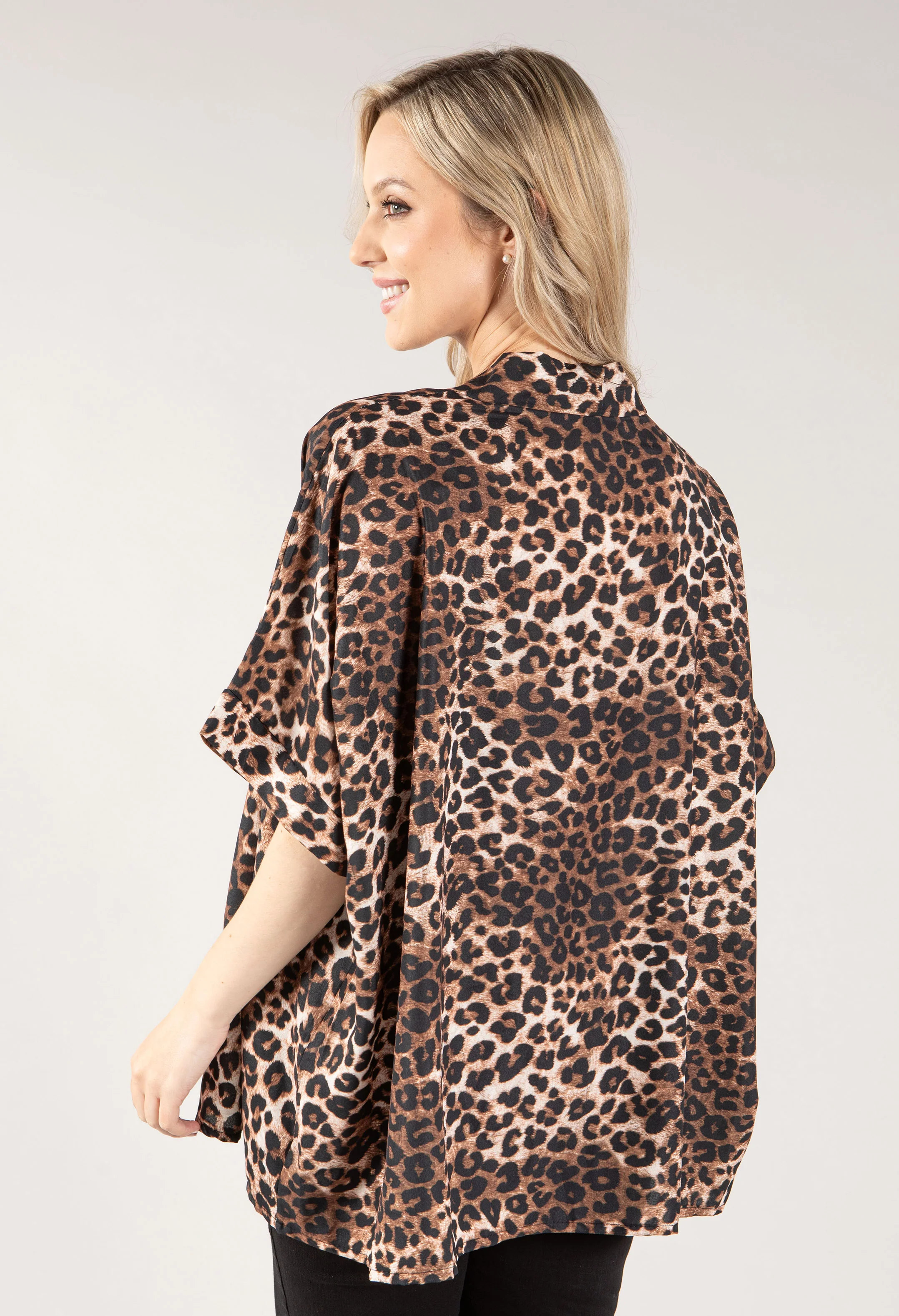 Animal Print Overshirt - Image 3