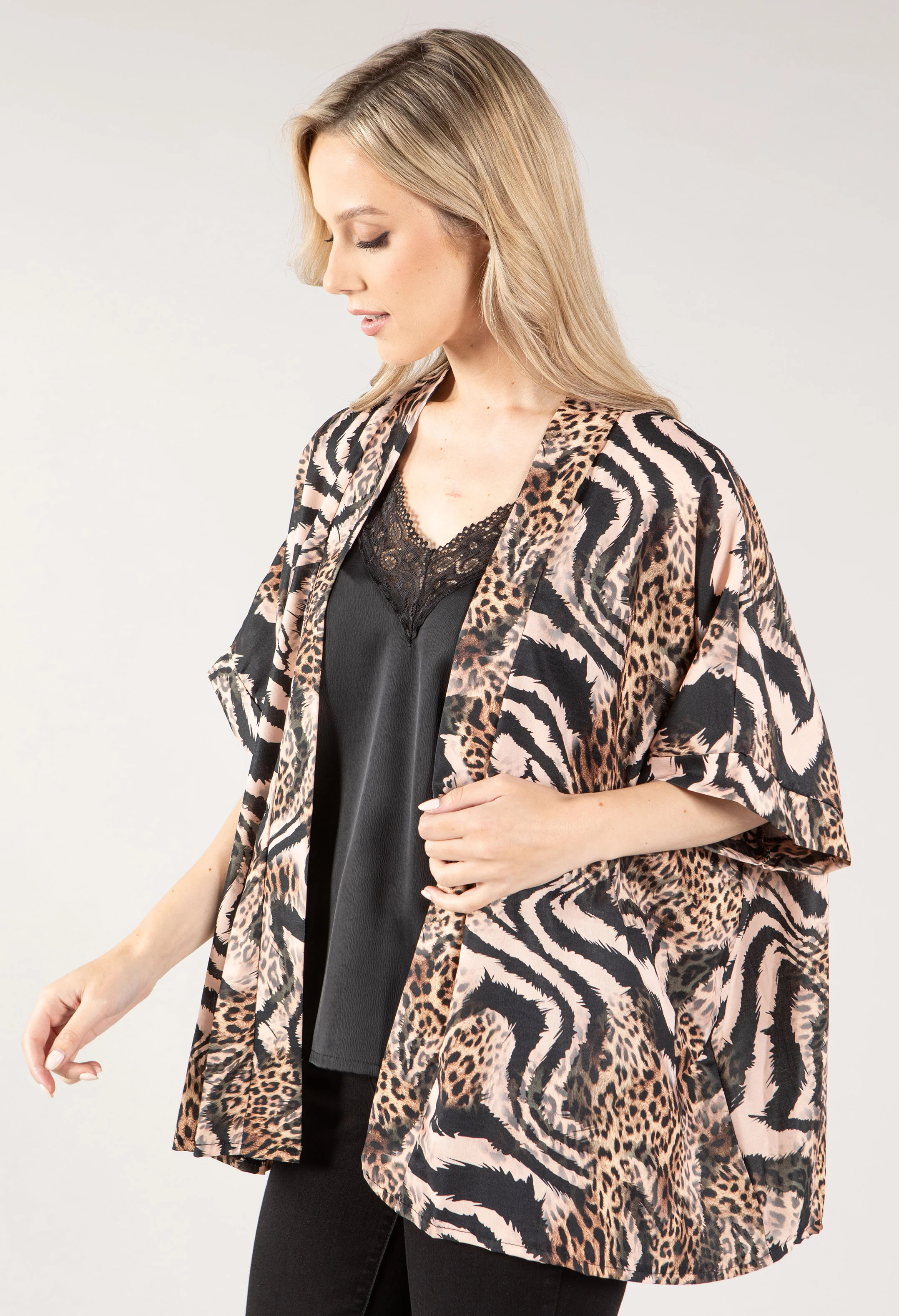 Animal Print Overshirt - Image 7