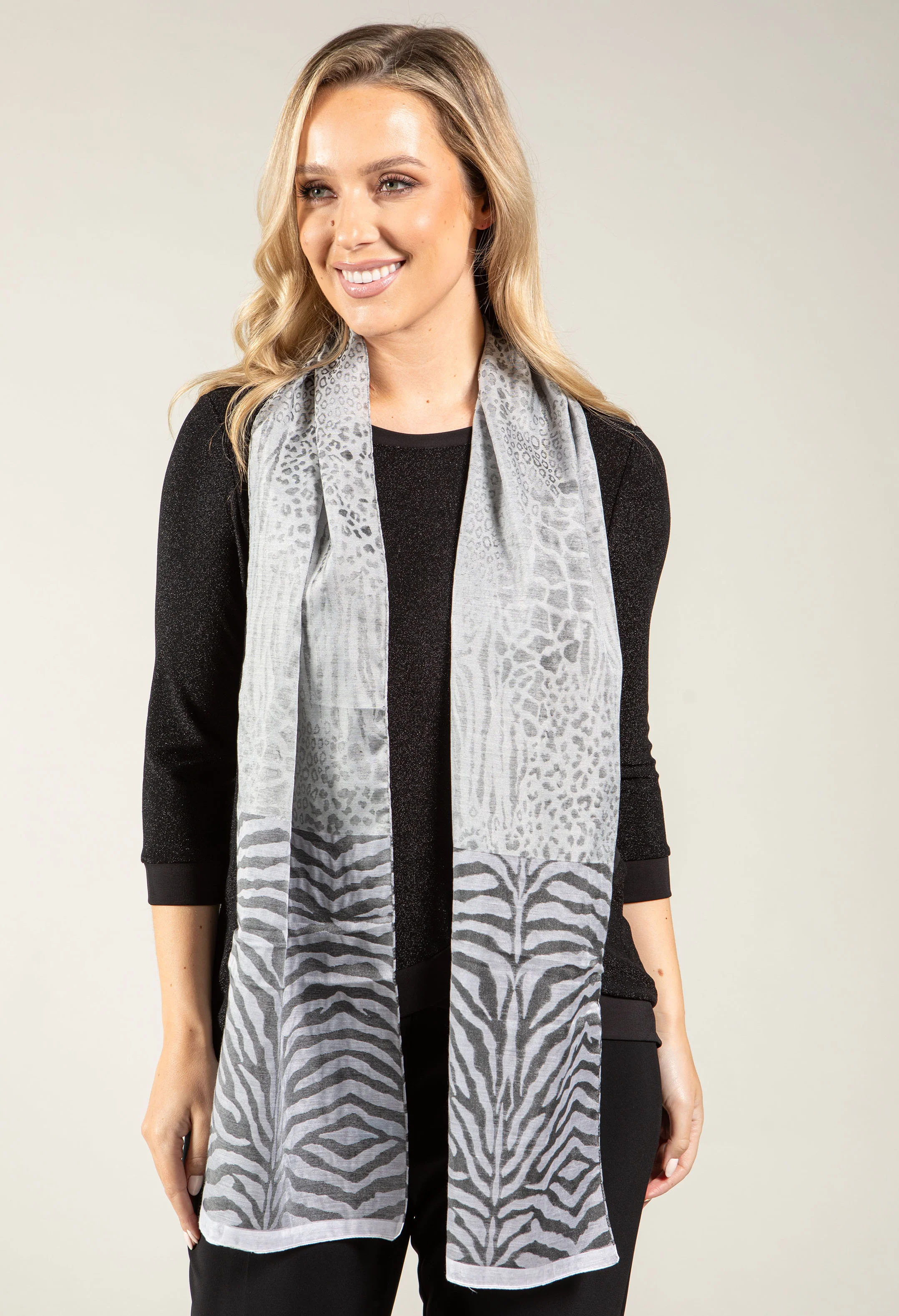 Animal Print Scarf - Image 6