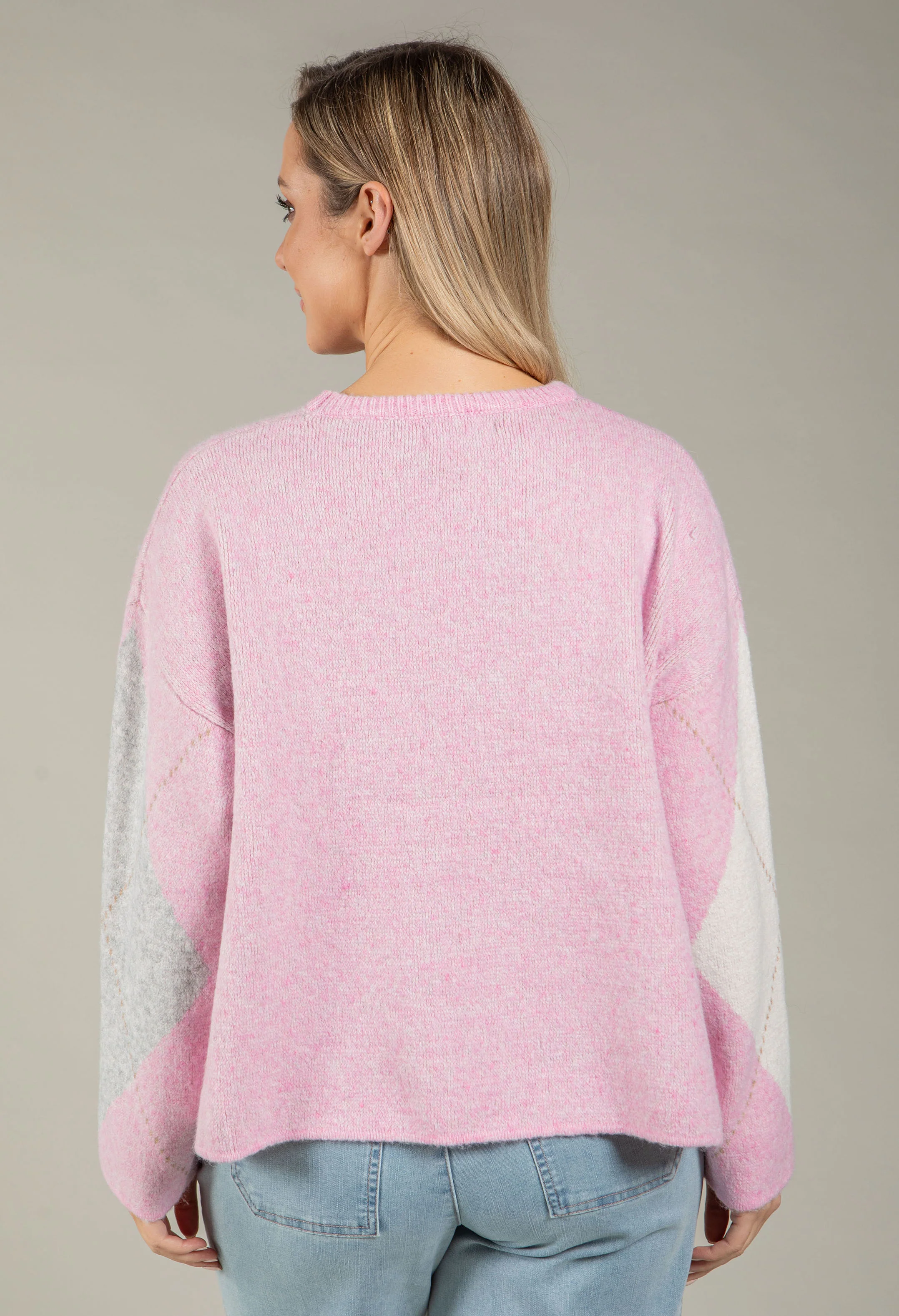 Argyle Knit Jumper - Image 8