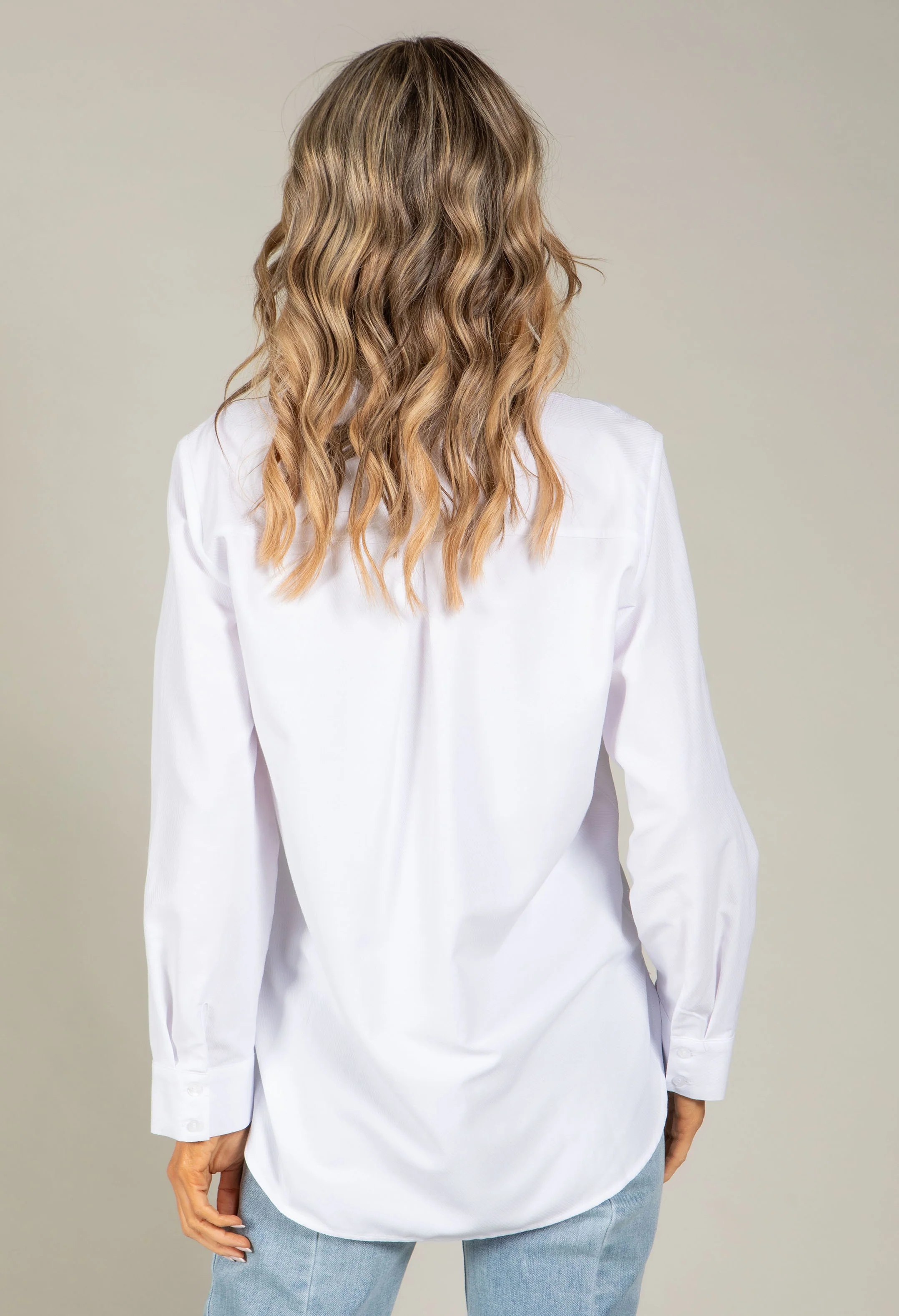 Astrid Light Pinstripe Shirt - Image 10