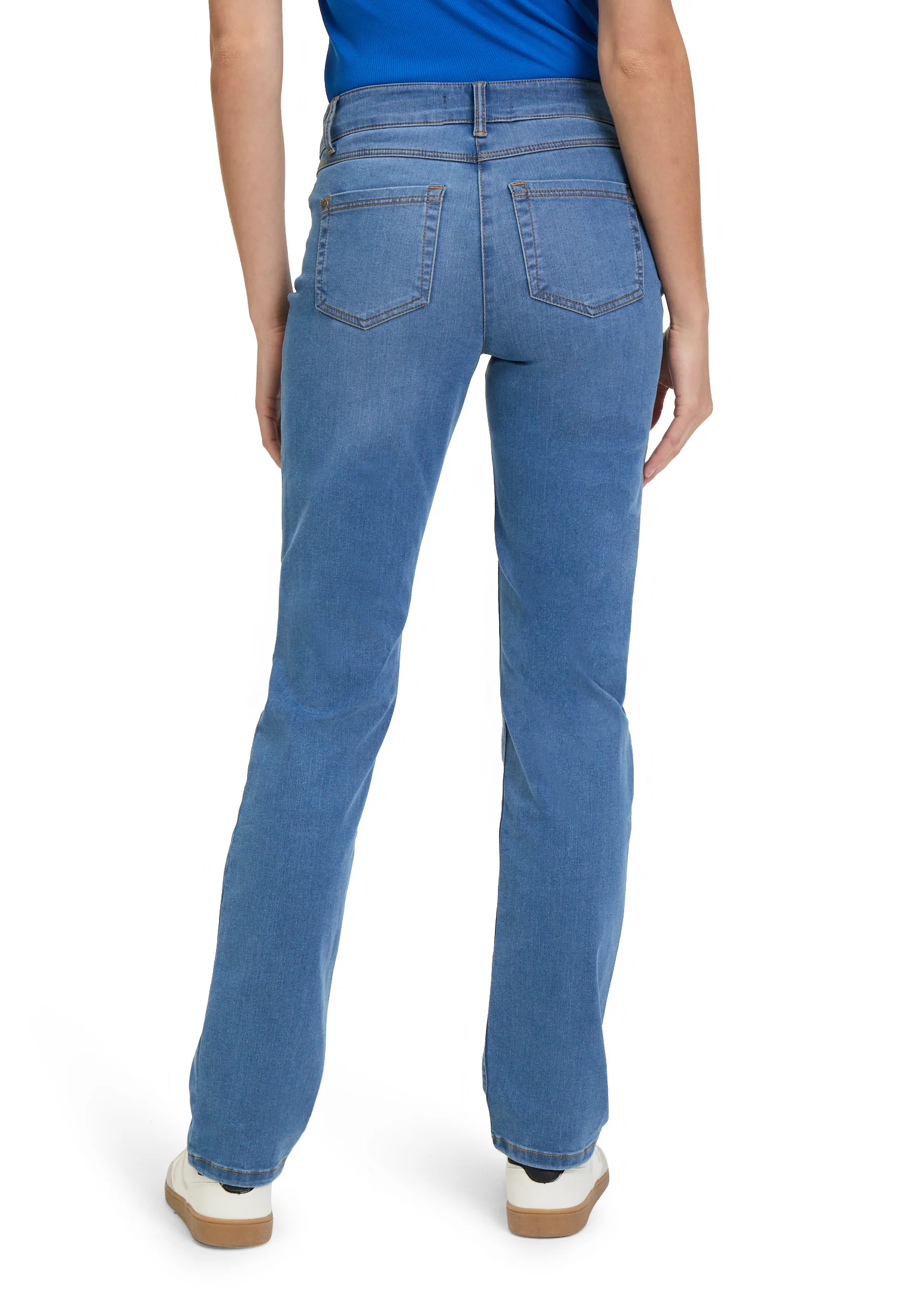 Basic Jeans with Patch Pockets - Image 6