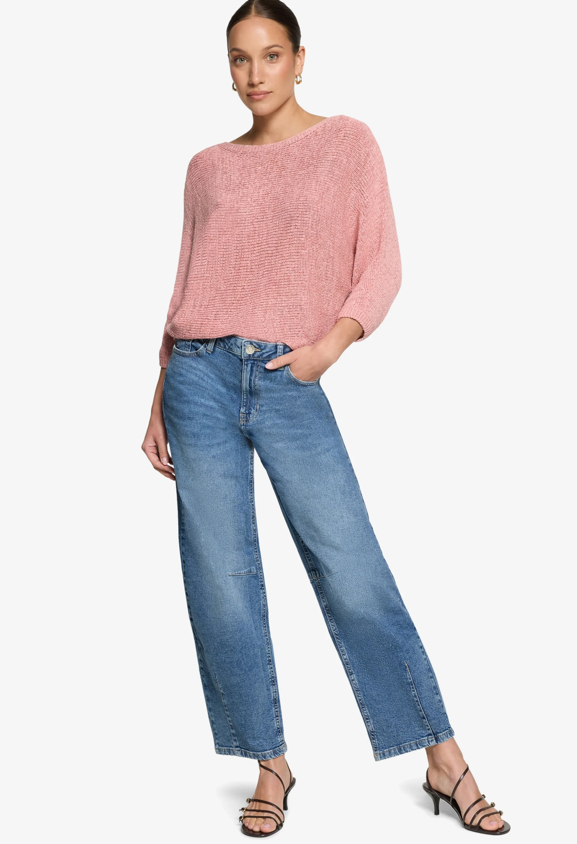 Batwing Sleeve Knit Jumper - Image 8