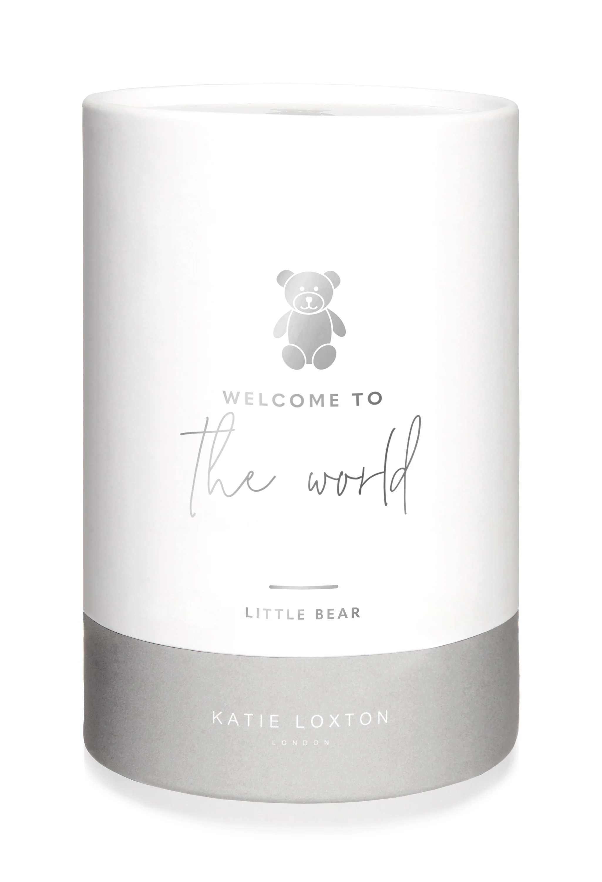 BEAR BABY TOY | WELCOME TO THE WORLD | GREY - Image 3