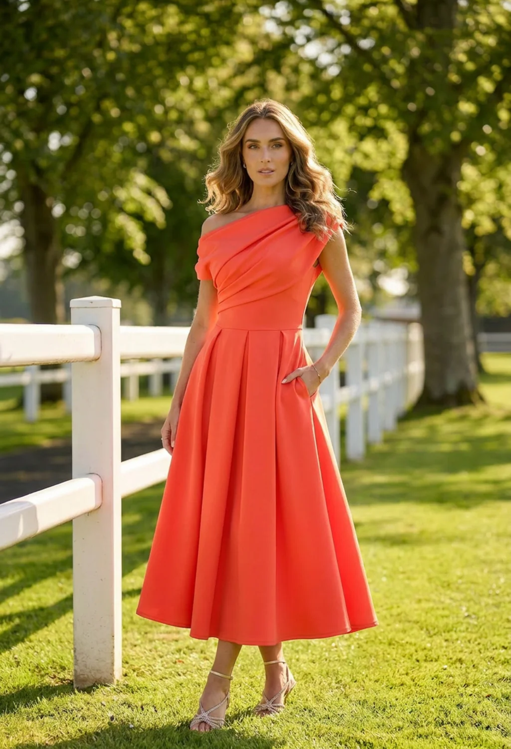 Betty Asymmetric Midi Dress - Image 51
