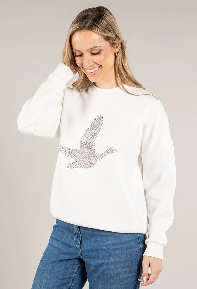 Bird Diamante Pullover - Image 6