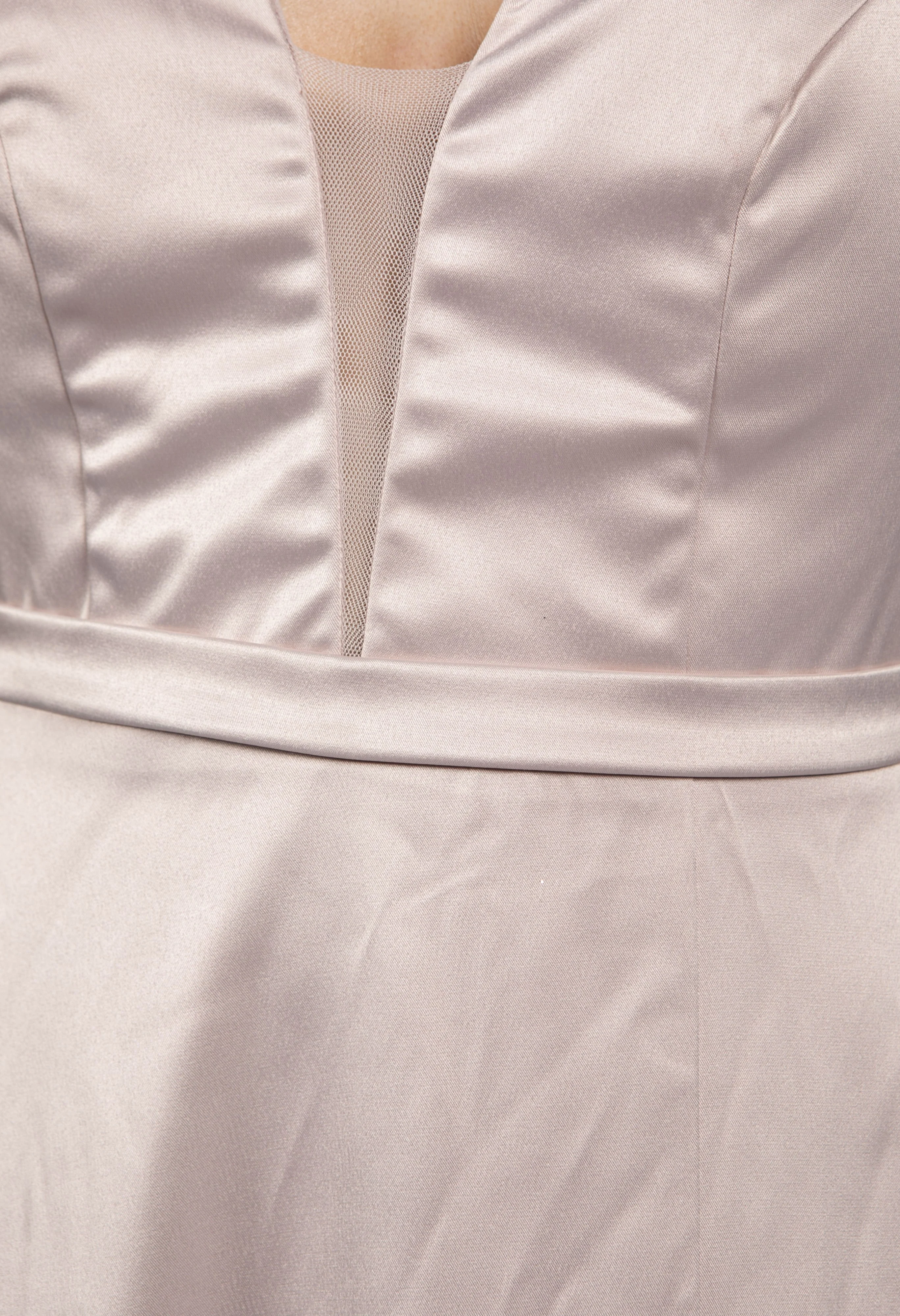 Blush Satin Ballgown - Image 3