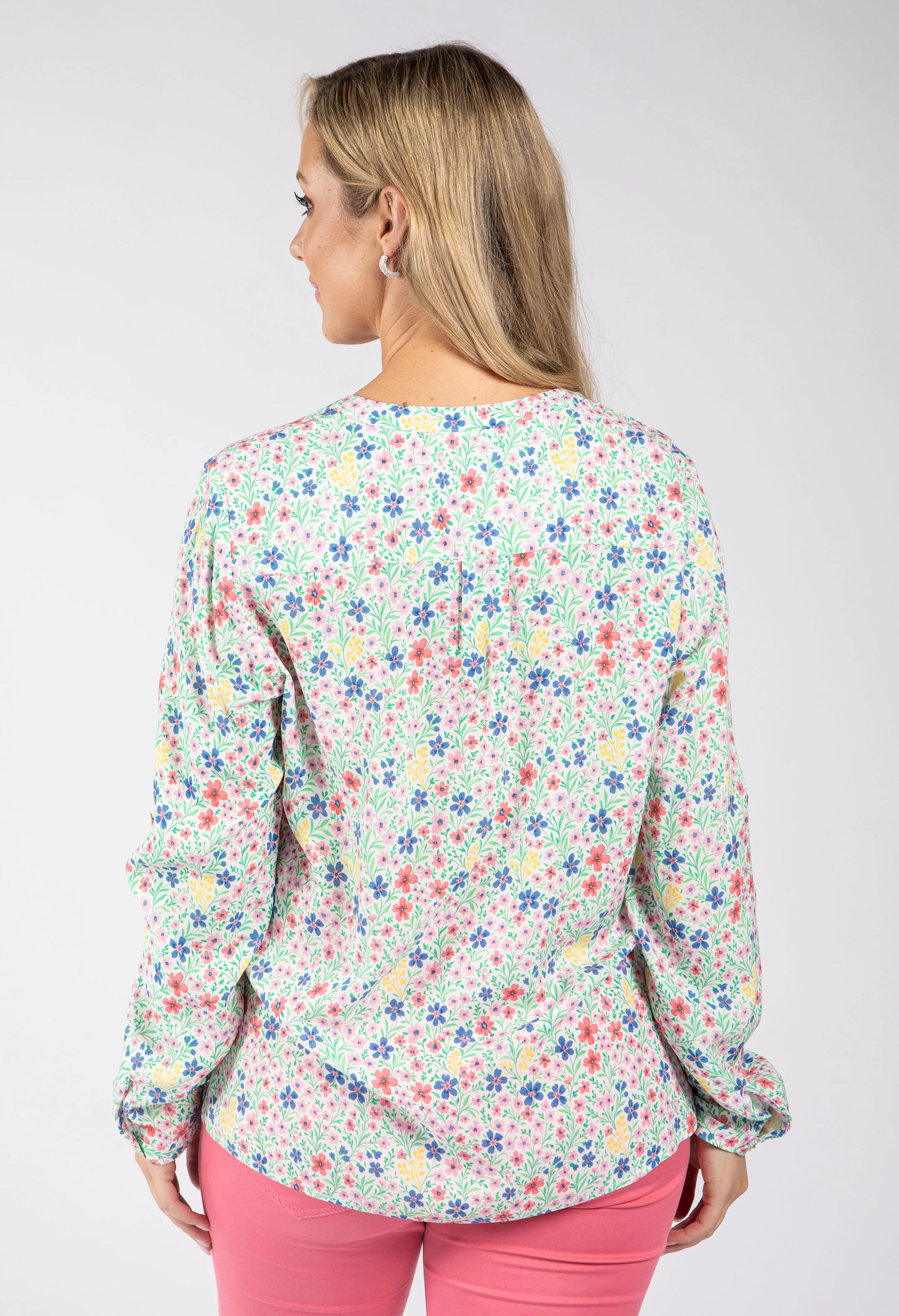 Boni Bouquet Ditsy Print Blouse - Image 5