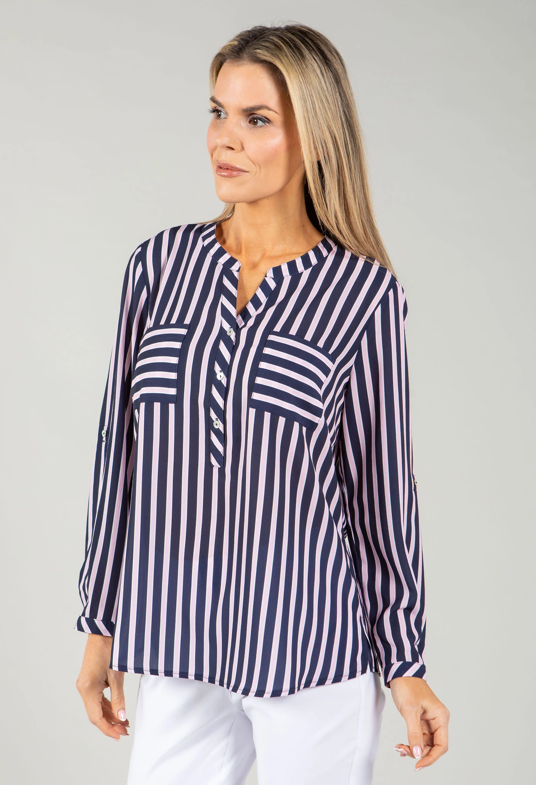 Boni Striped Blouse - Image 3