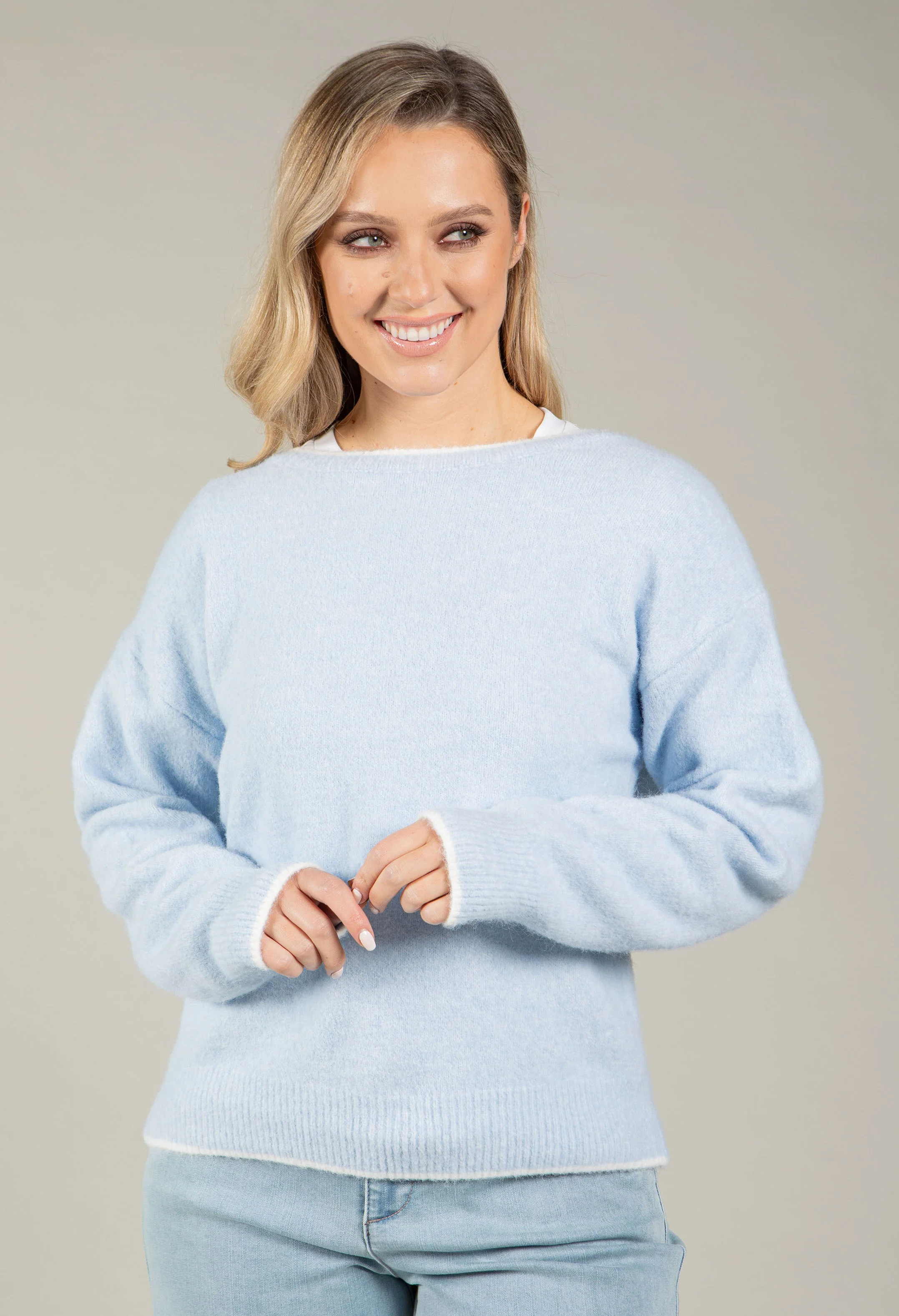 Bow Detail Knit Jumper - Image 3