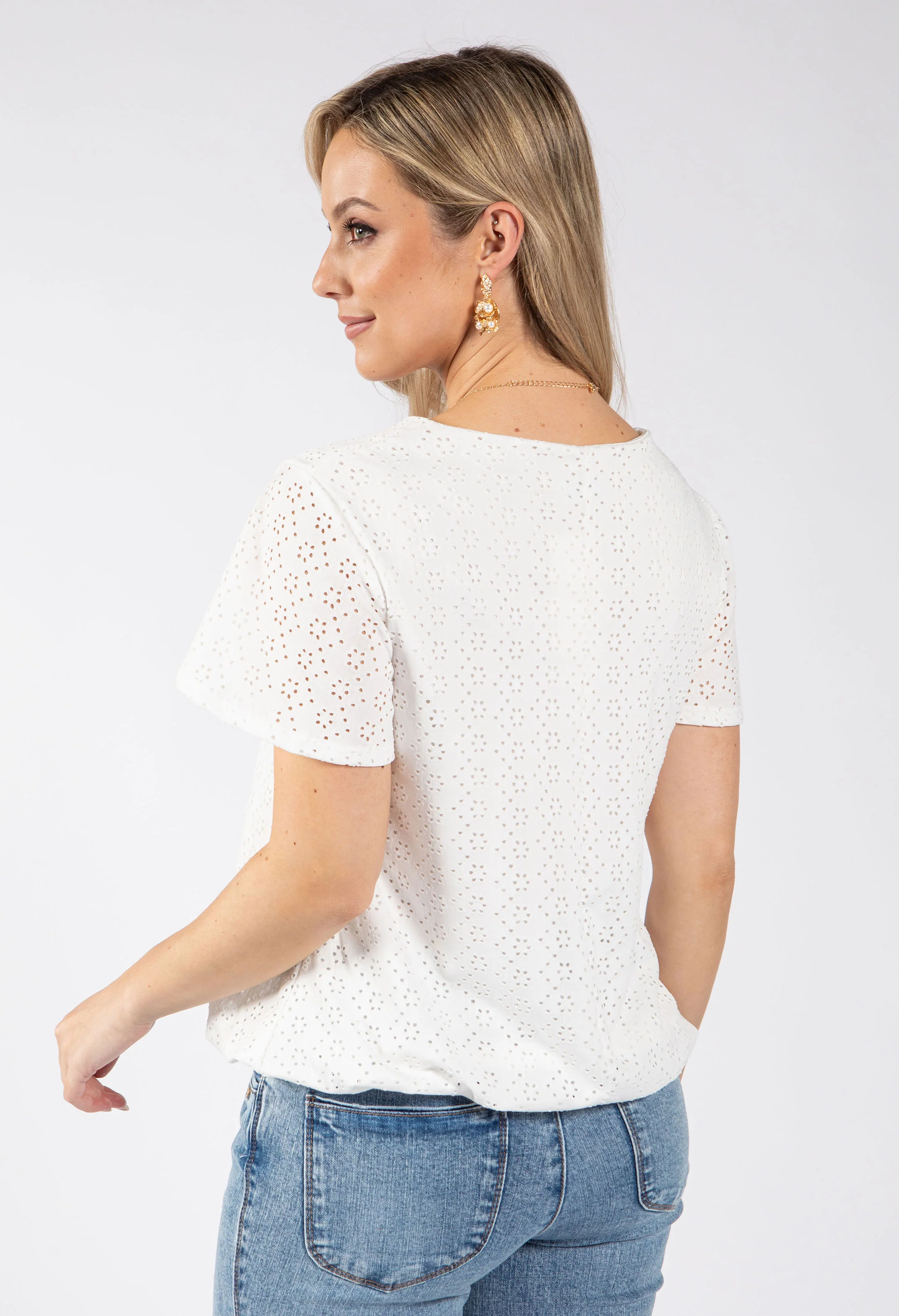 Bubble Hem Top - Image 4