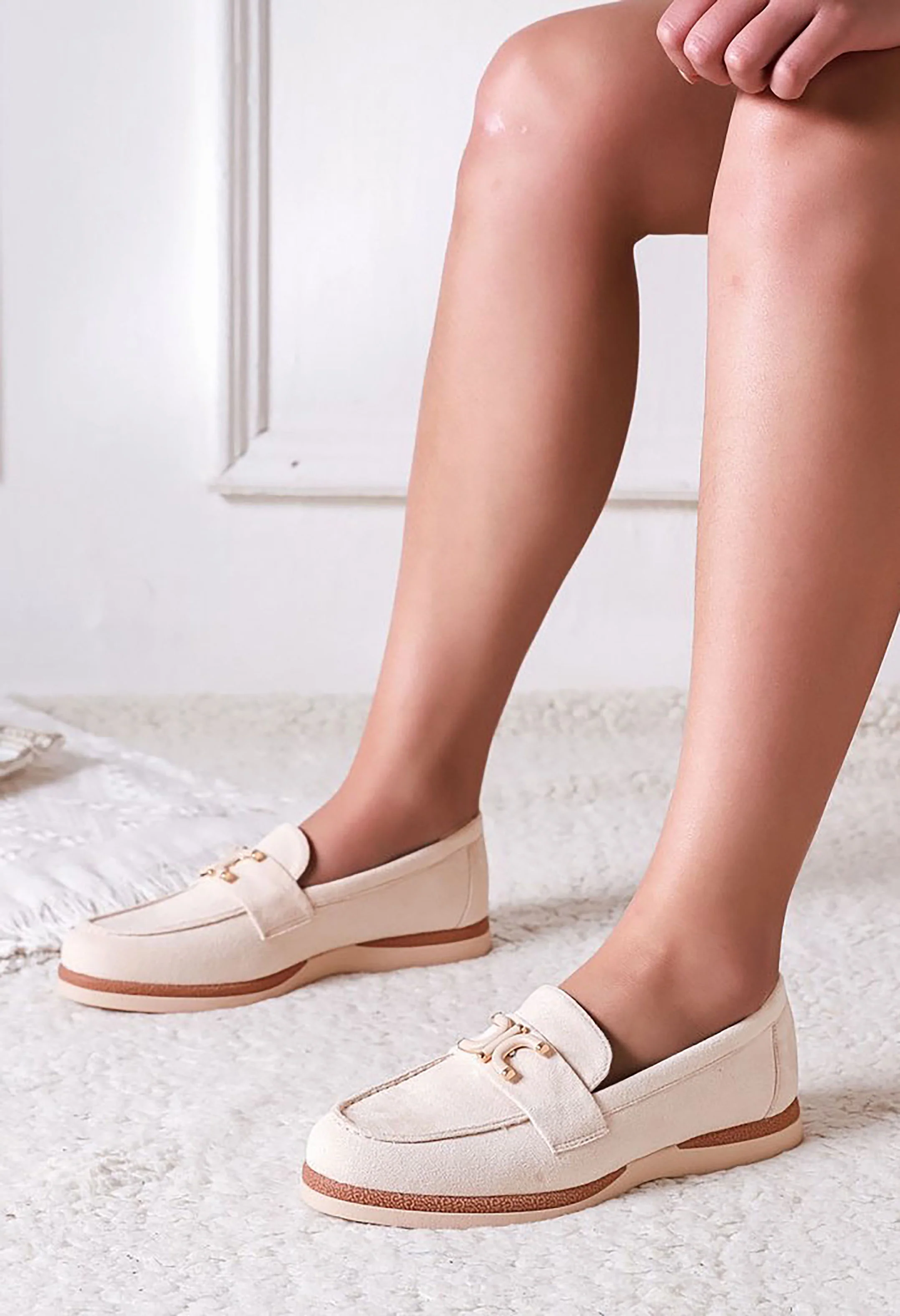 Buckle Detail Penny Loafer