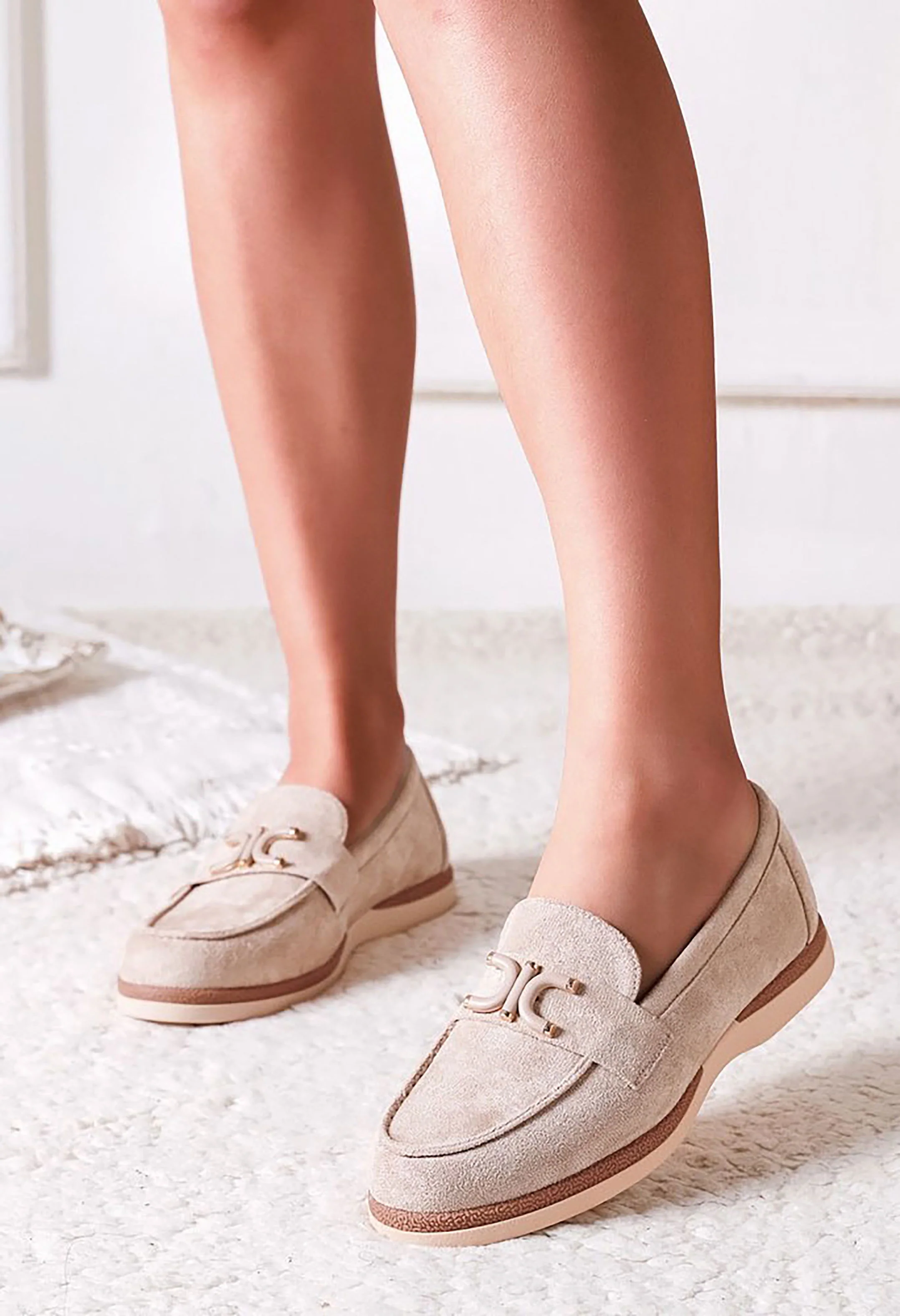 Buckle Detail Penny Loafer - Image 6
