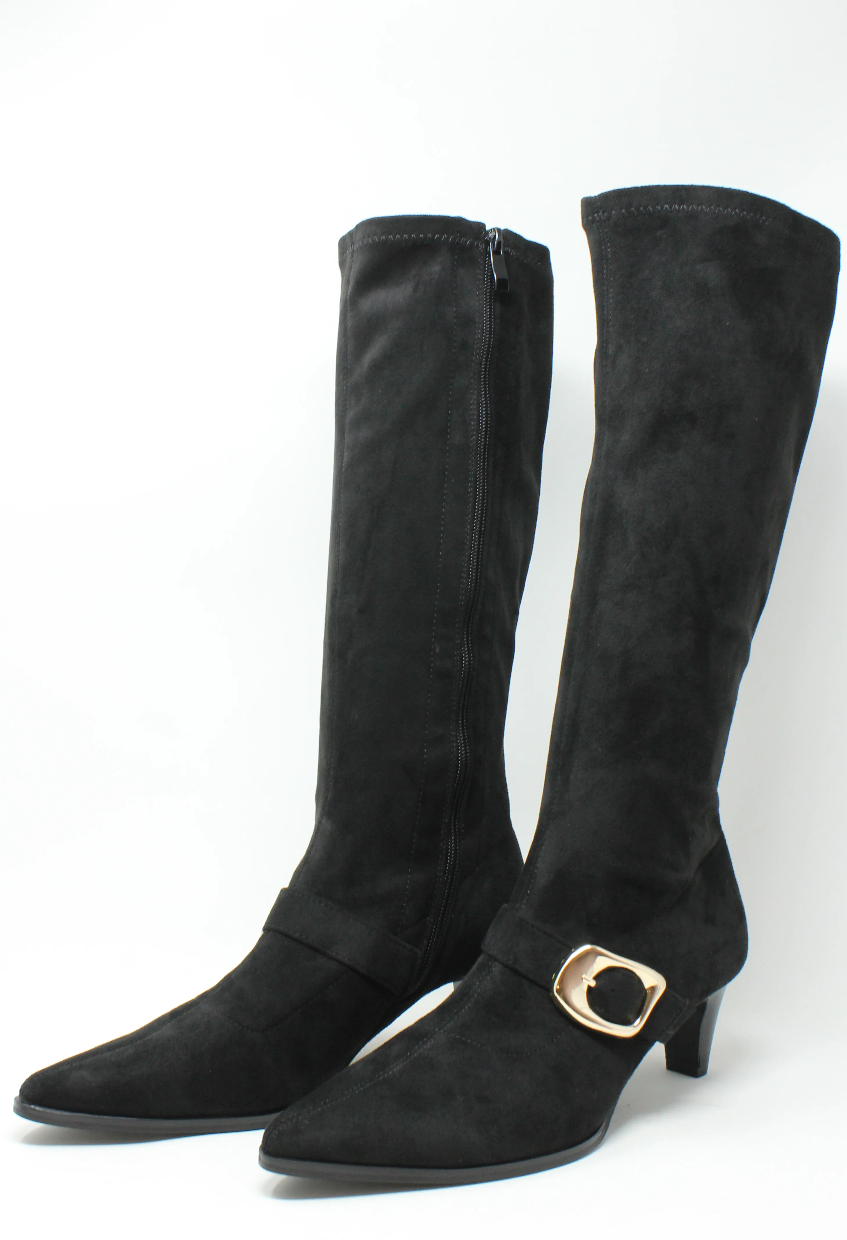 Buckle Knee High Boot - Image 4