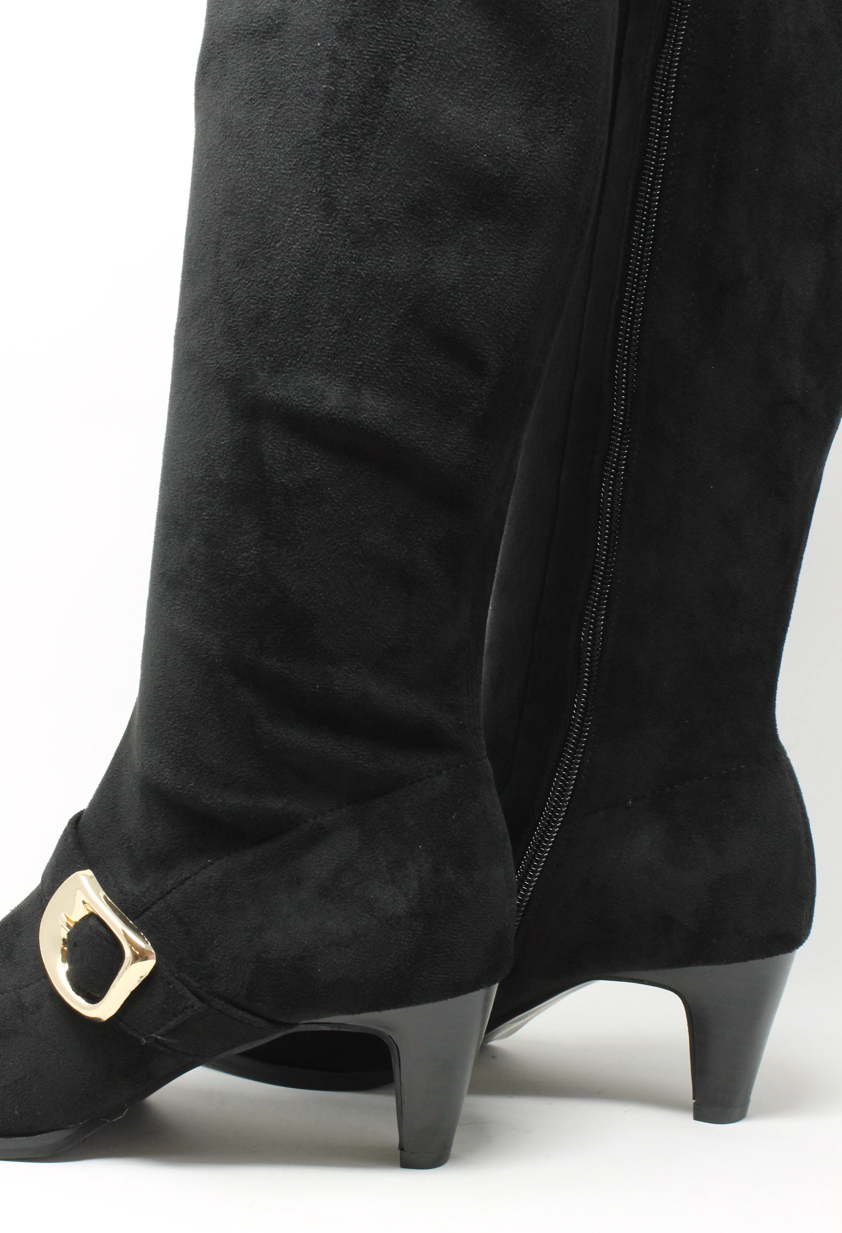 Buckle Knee High Boot - Image 5