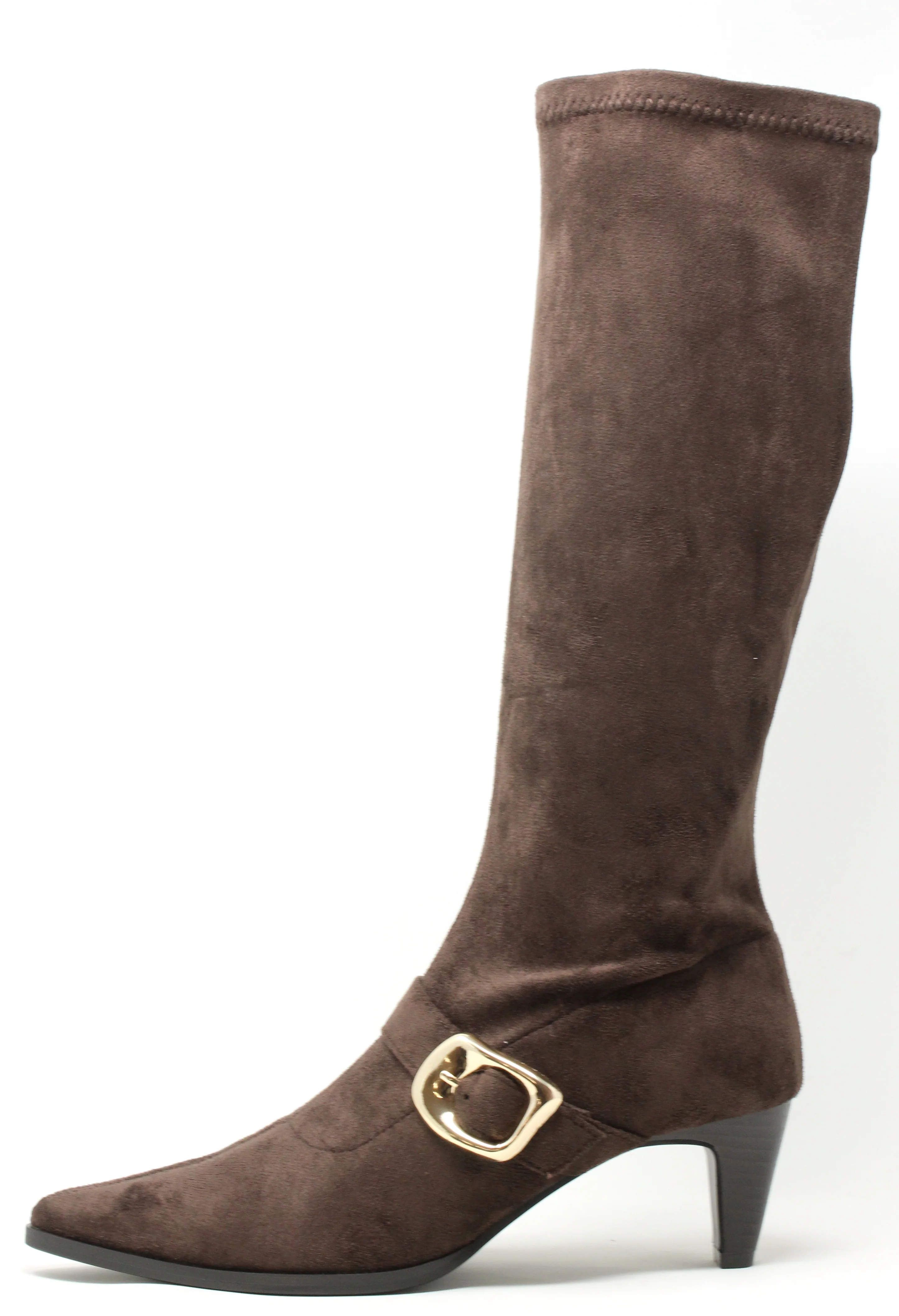 Buckle Knee High Boot - Image 7