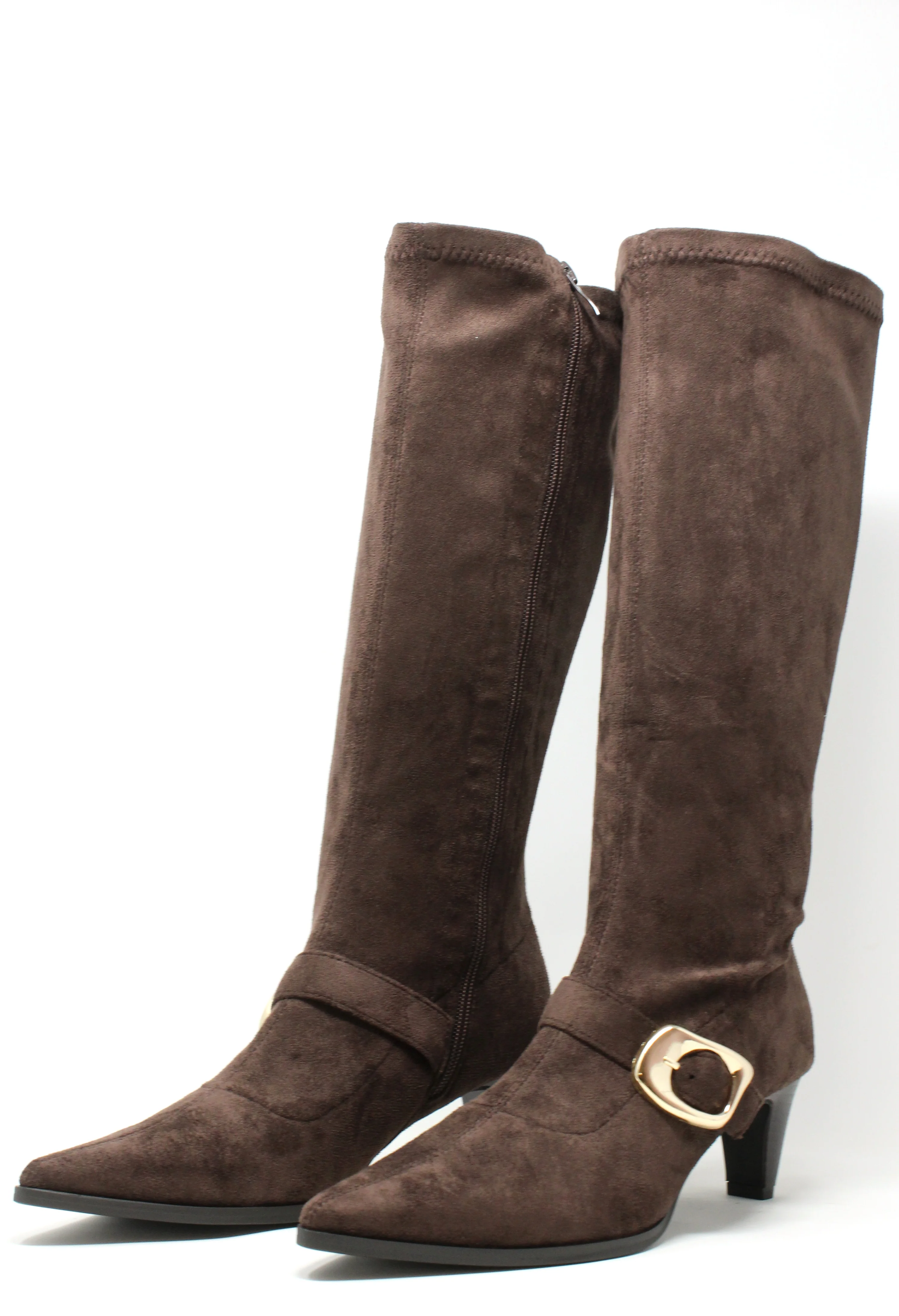 Buckle Knee High Boot - Image 8