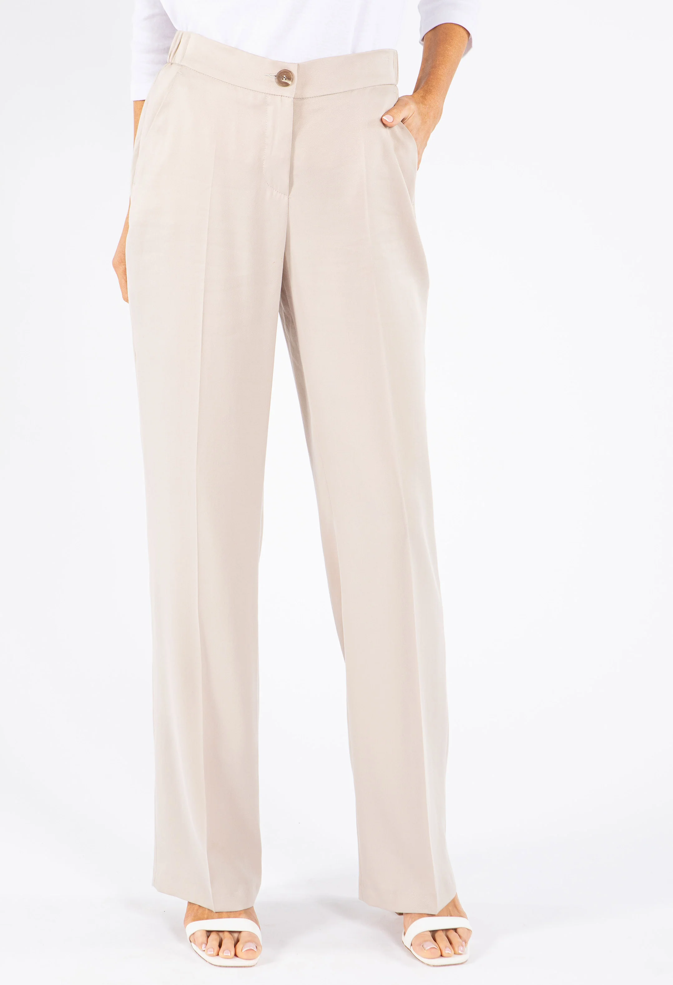 Button Close Straight leg Trouser - Image 5