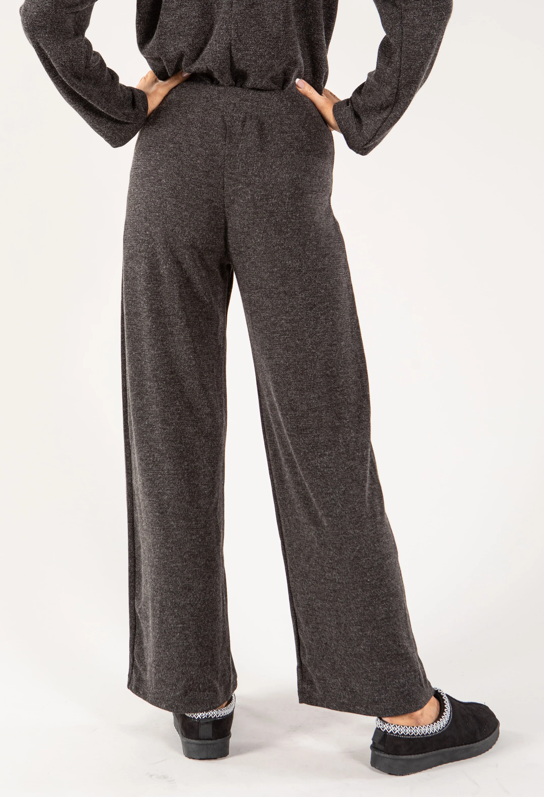 Button Detail Knit Trouser - Image 9