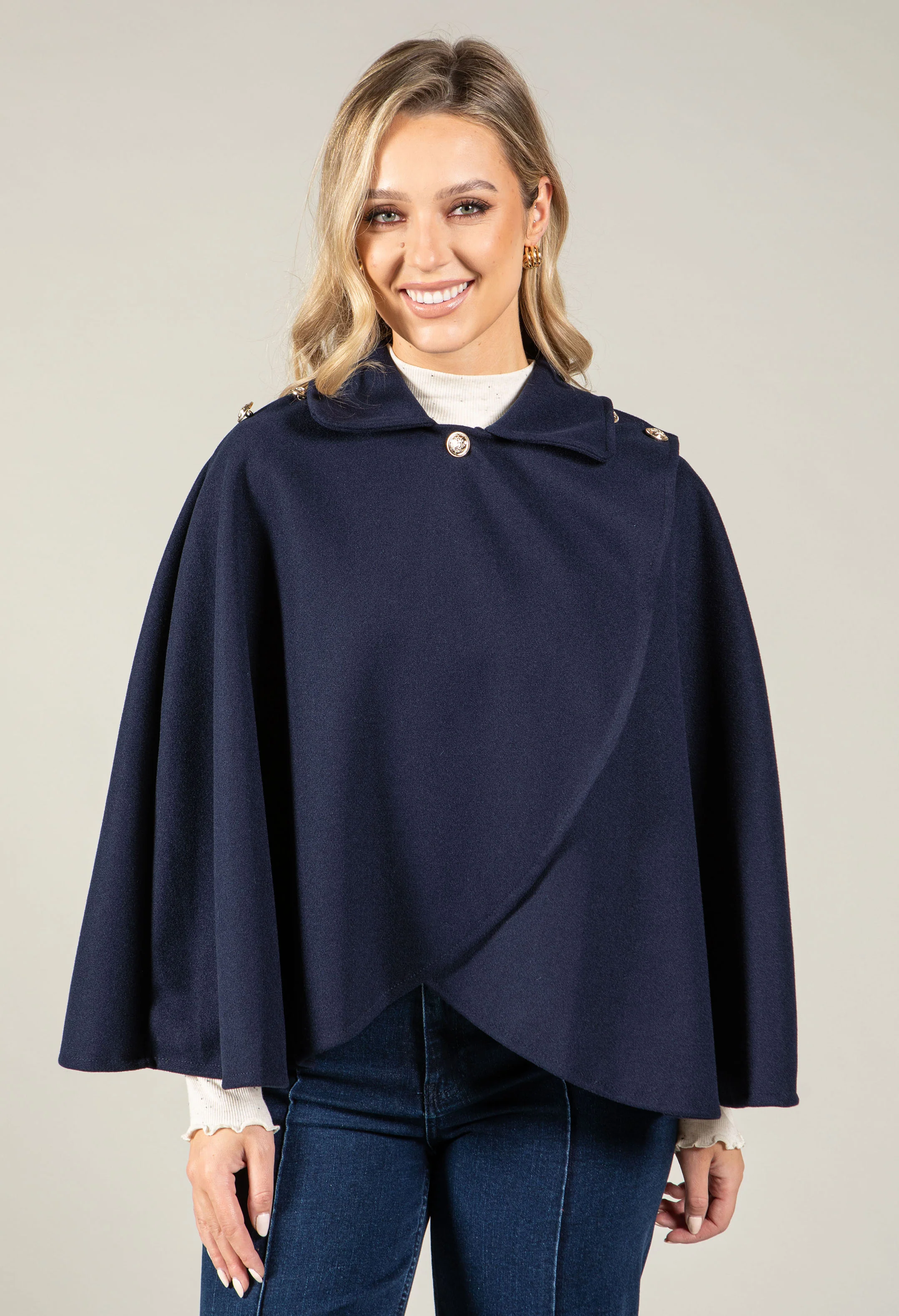 Buttoned Cape - Image 10